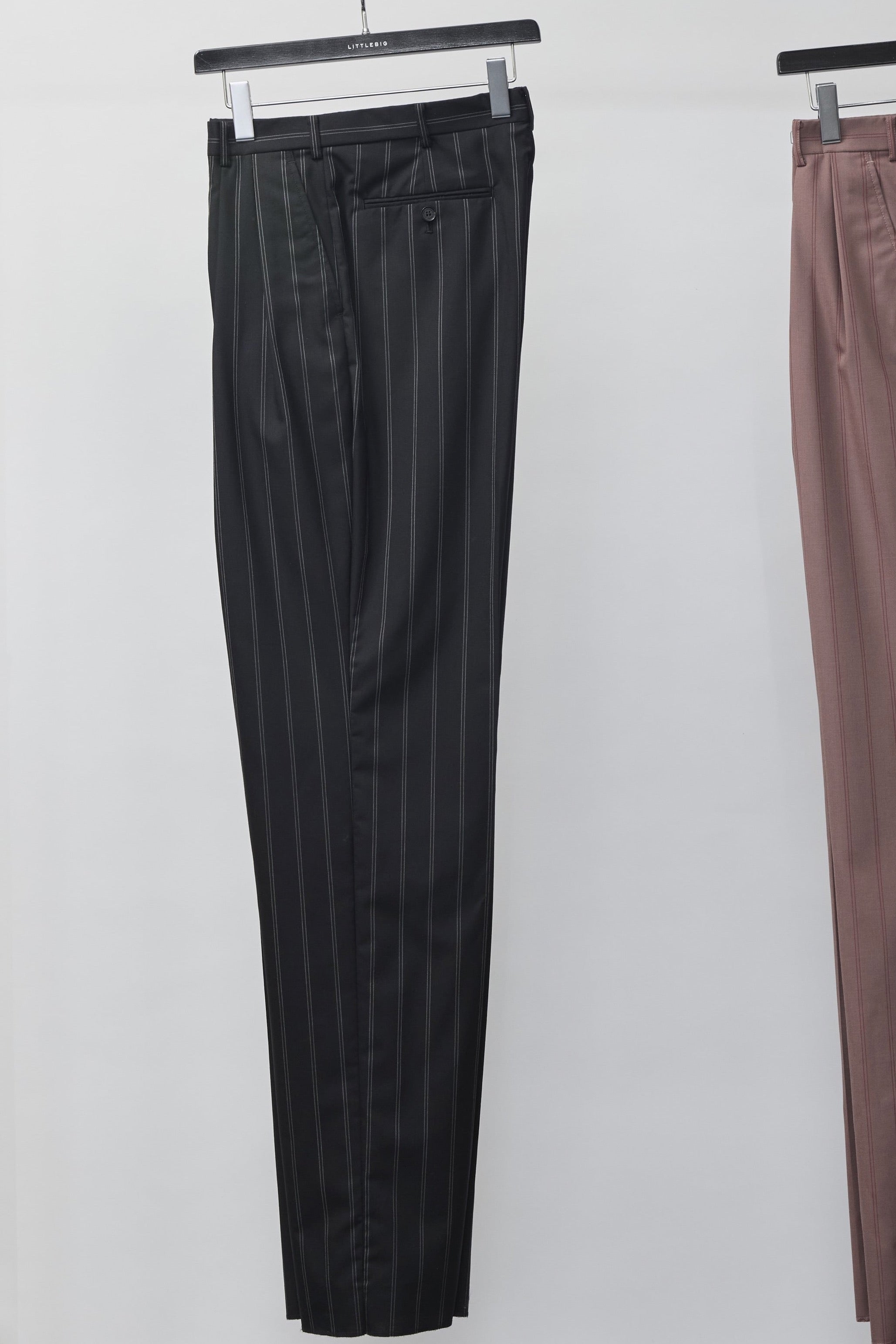 LITTLEBIG(リトルビッグ)の22ss Tucked Tapered Trousers Black 