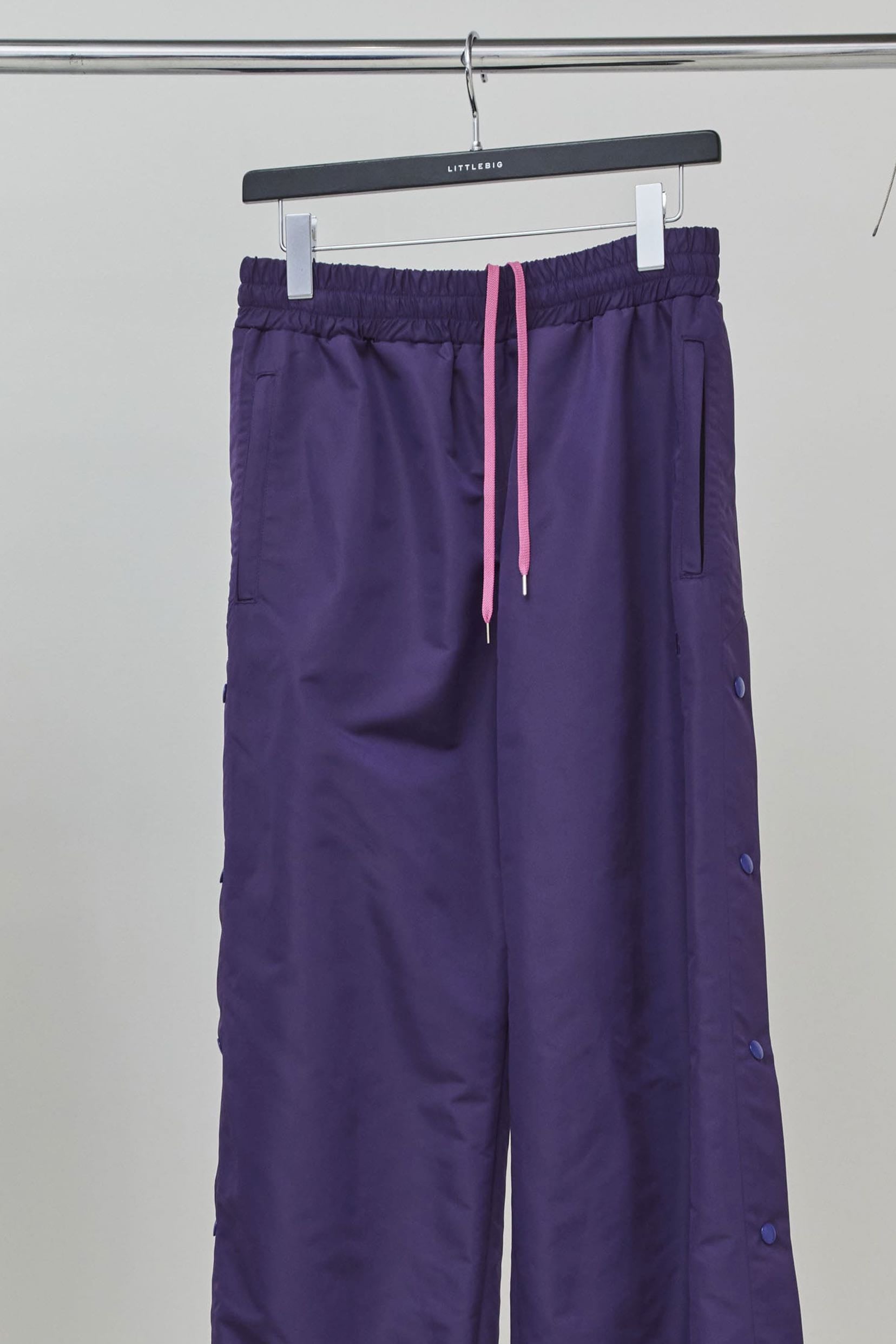 LITTLEBIG(リトルビッグ)のNylon Track Pants Purple(トラックパンツ