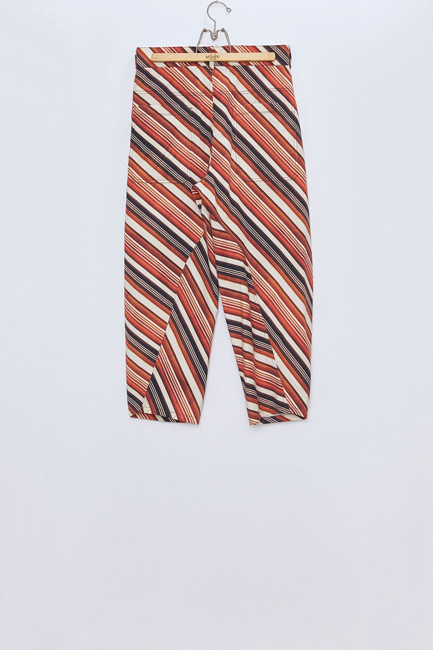 MASU (MASU) Vase Pattern Work Pants Faded Orange (Pants