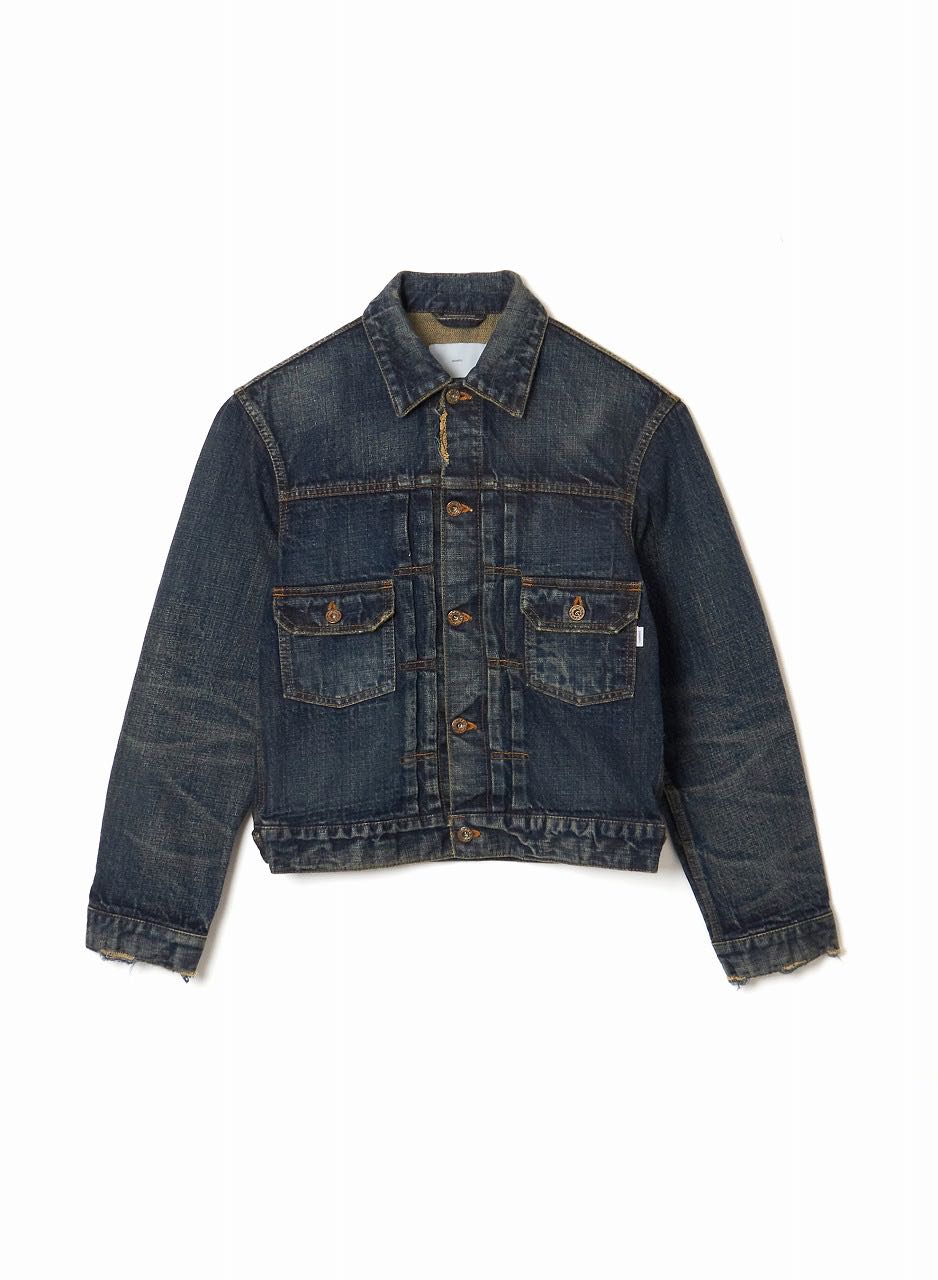 ☆新春福袋2022☆ 22aw sugarhill musty jacket denim faded Gジャン