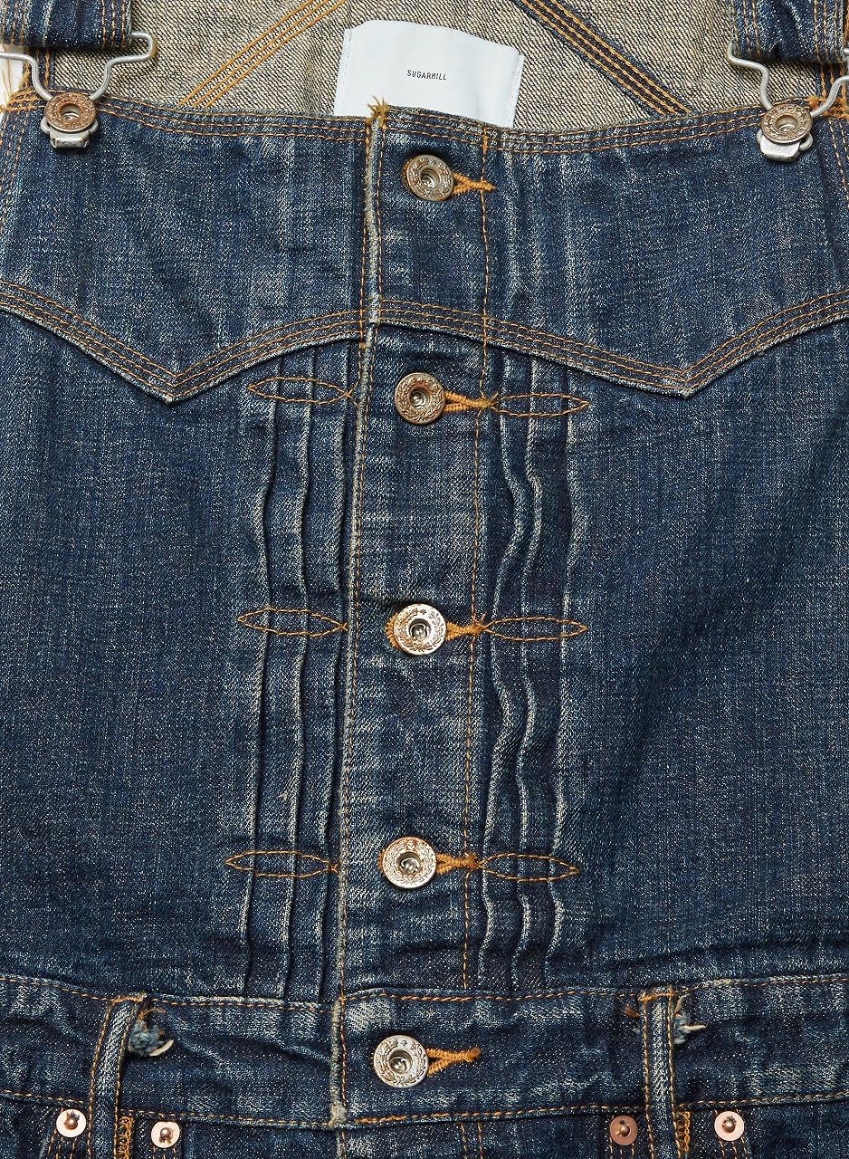 SUGARHILL(シュガーヒル)のMULTI FADE DENIM OVERALL FADED