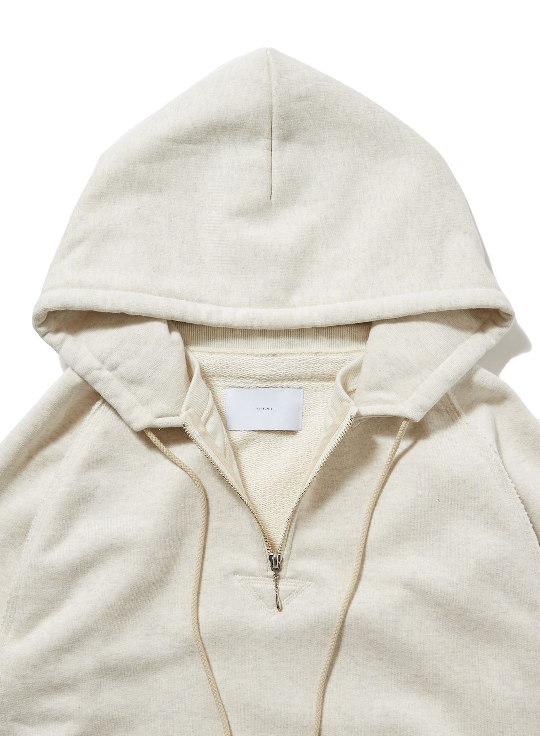 SUGARHILL(シュガーヒル)のATTACHED ZIP-UP HOODIE IVORY WHITEの通販