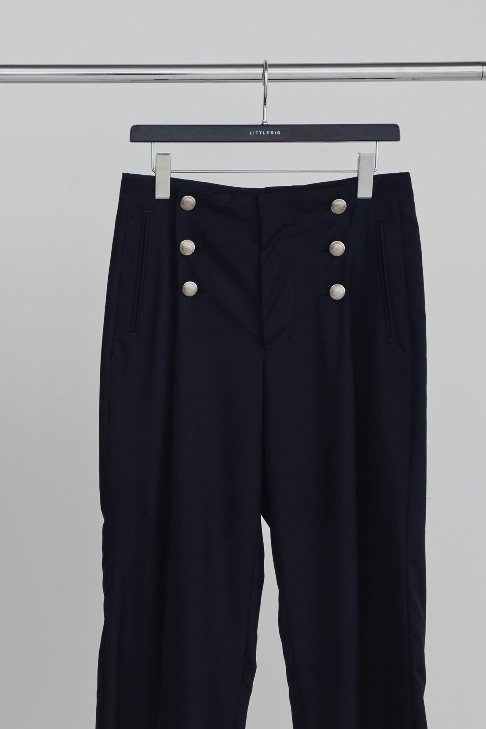 LITTLEBIG(リトルビッグ)のSailor Trousers Navy(スラックス)の通販