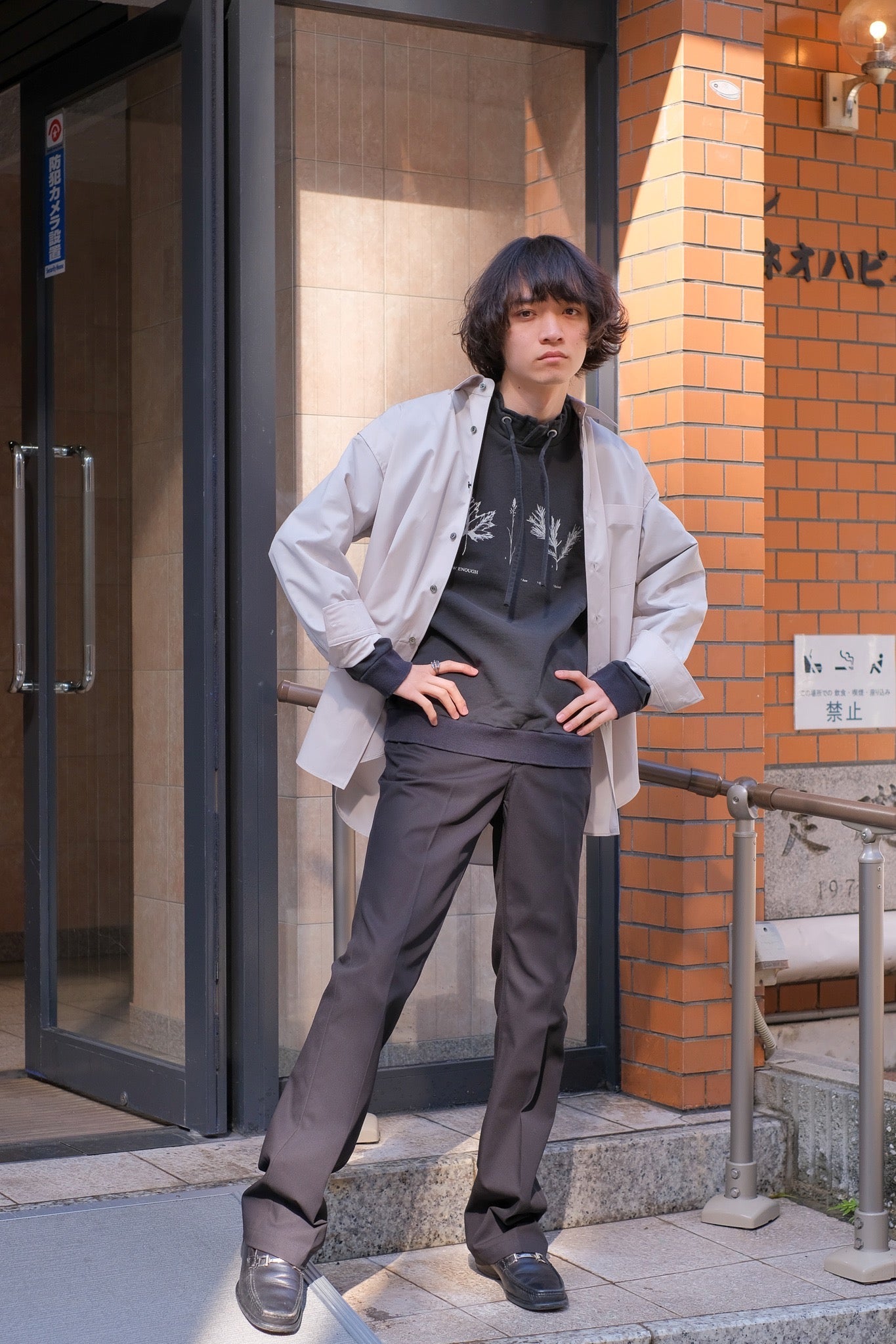 LITTLEBIG(リトルビッグ)のT/C Bootscut Pants White or Black LITTLEBIG(リトルビッグ)のT/C Bootscut Pants White or Black