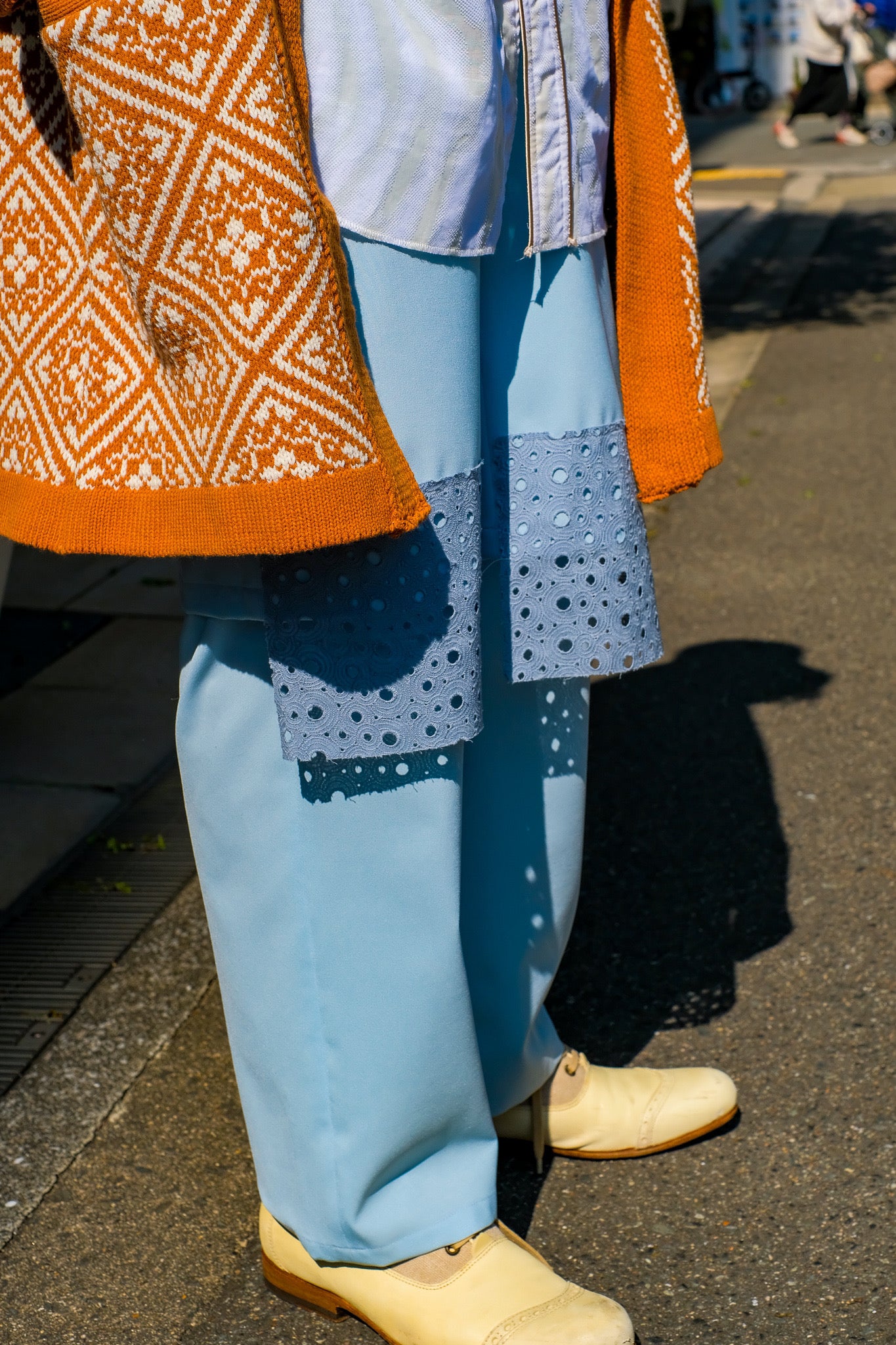 SYU.HOMME/FEMM(シュウオムフェム)のLayered skater pantsの通販