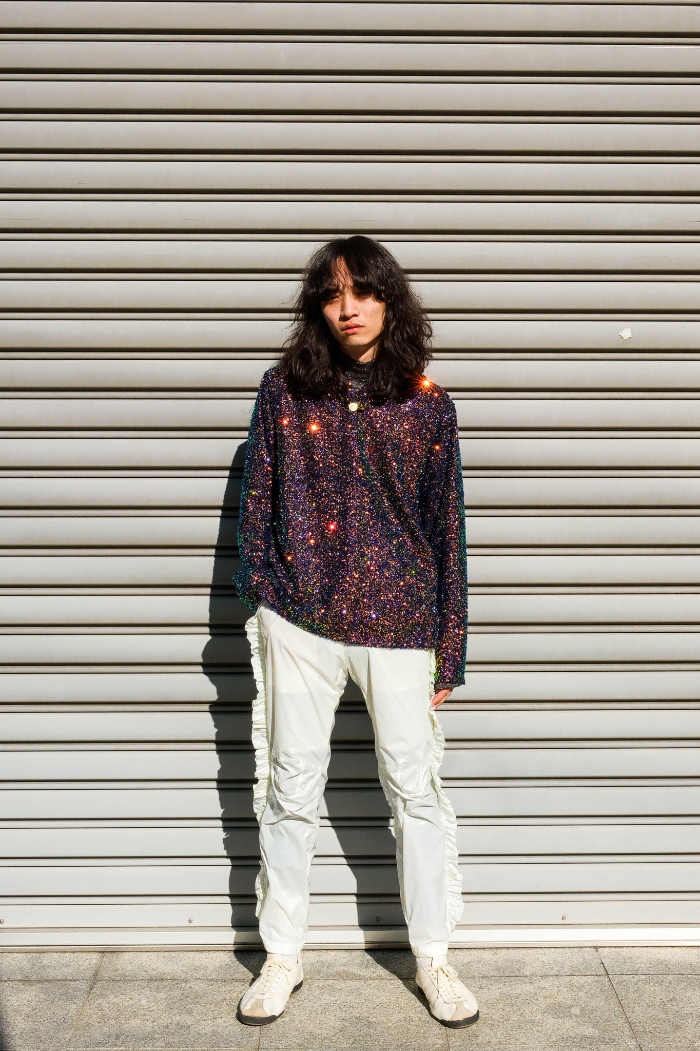 MASU(エムエーエスユー)のDANCING TRACK PANTS WHITEの通販｜PALETTE