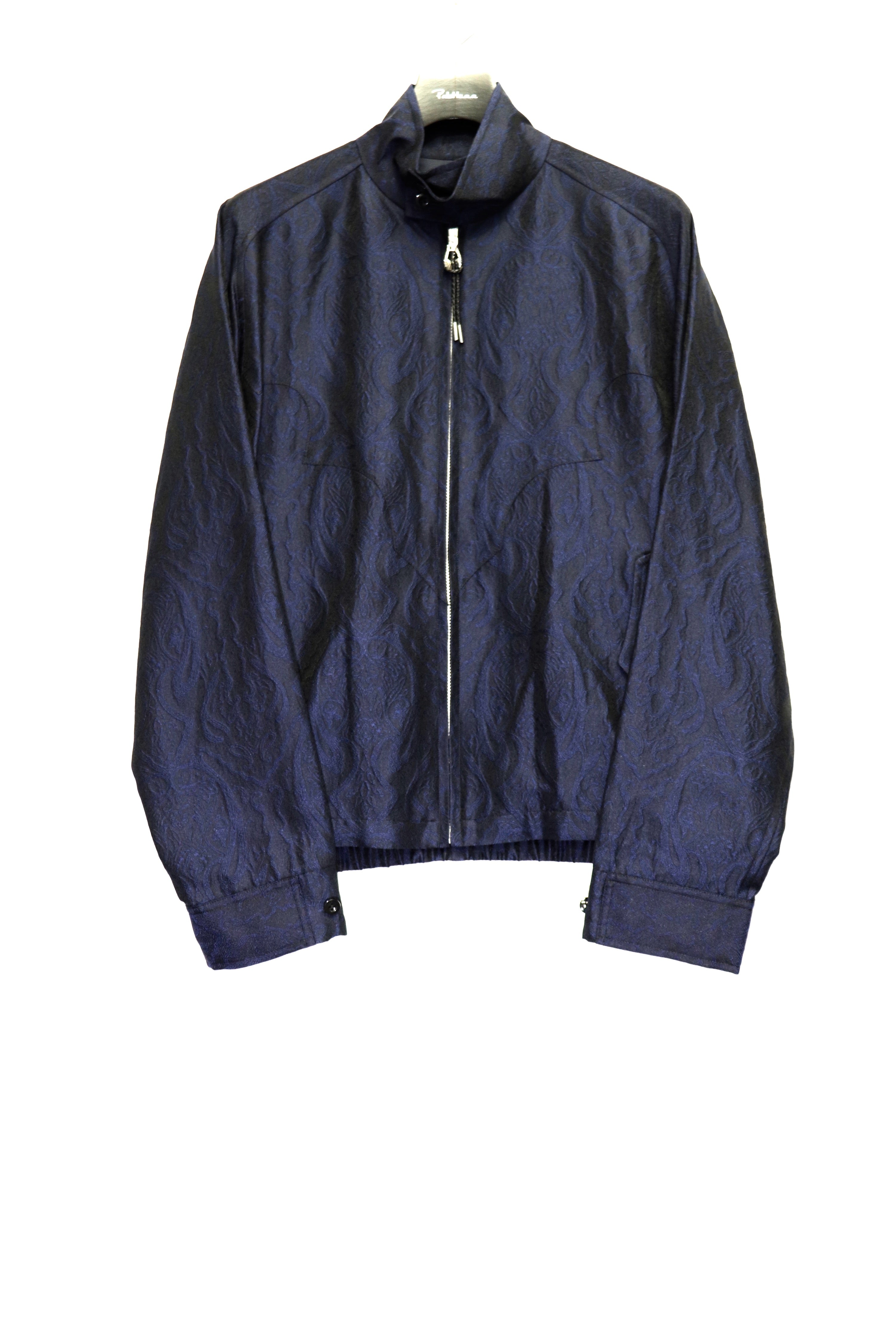 TOGA VIRILIS Paisley jacquard blouson(NAVY)