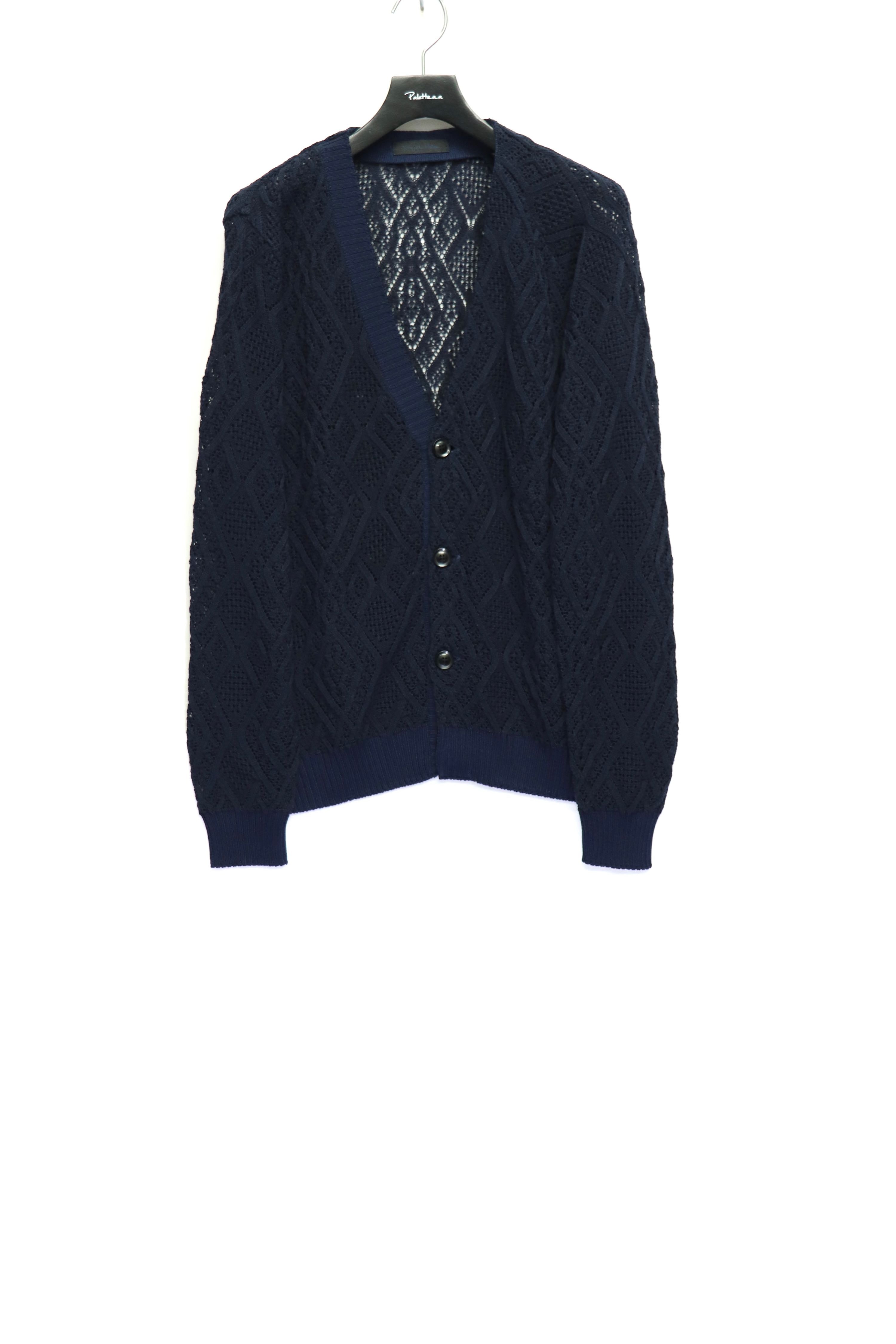 Nobuyuki Matsui(ノブユキ マツイ)のCardigan NAVYの通販｜PALETTE art