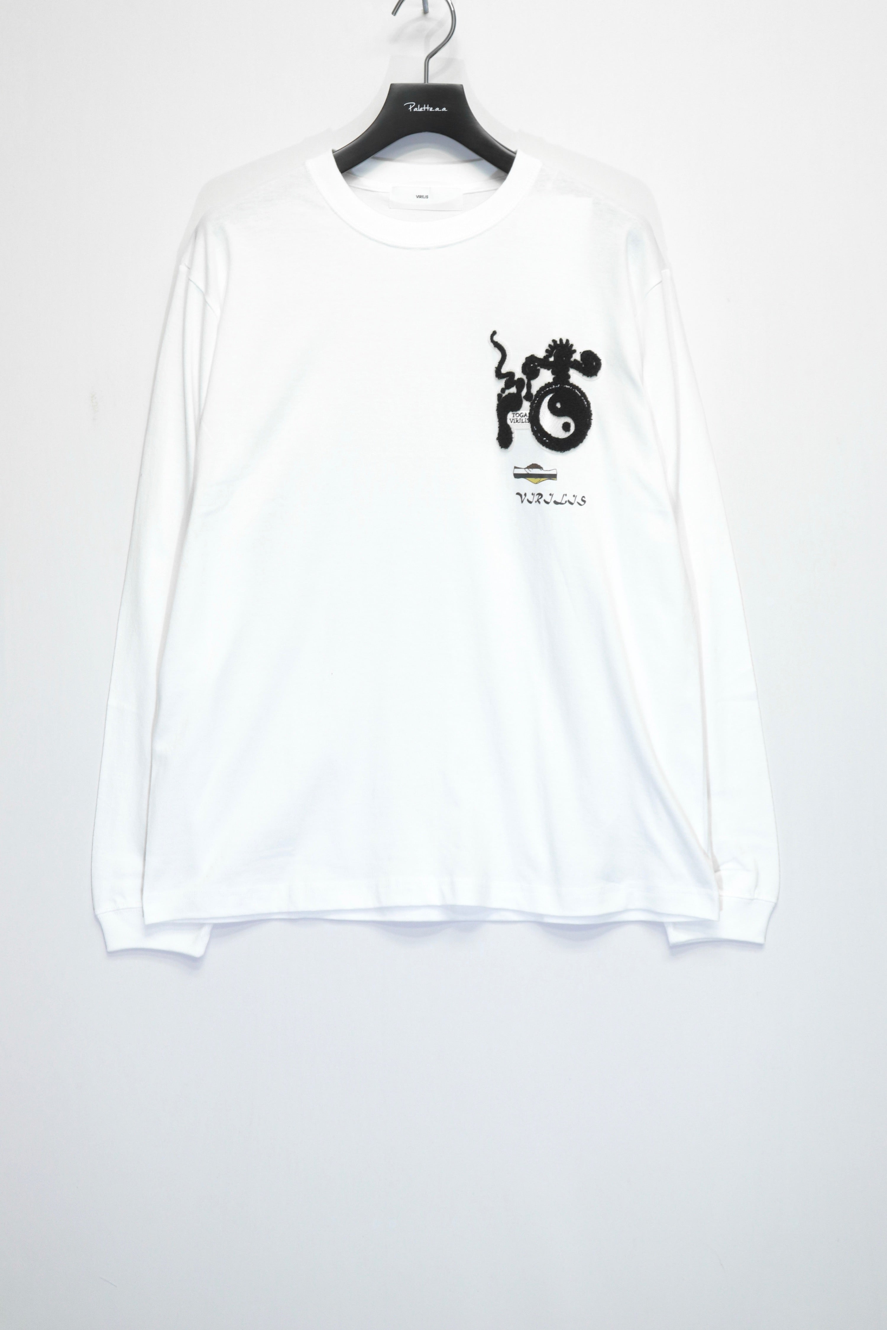 TOGA VIRILIS/トーガビリリース/ Emblem sweatshirt