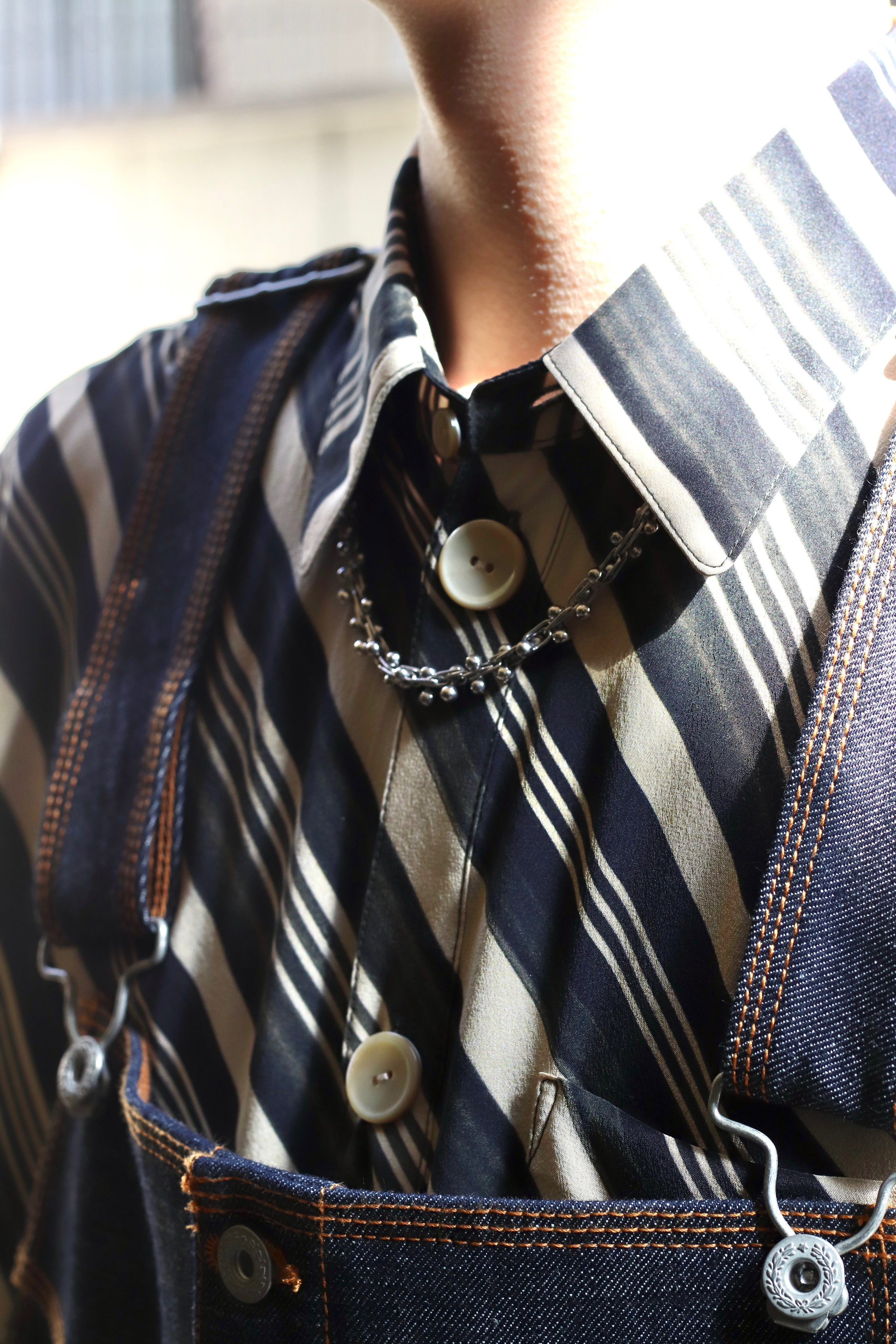 BRU NA BOINNE(ブルーナボイン)のストロングポイントネックレス ガリ