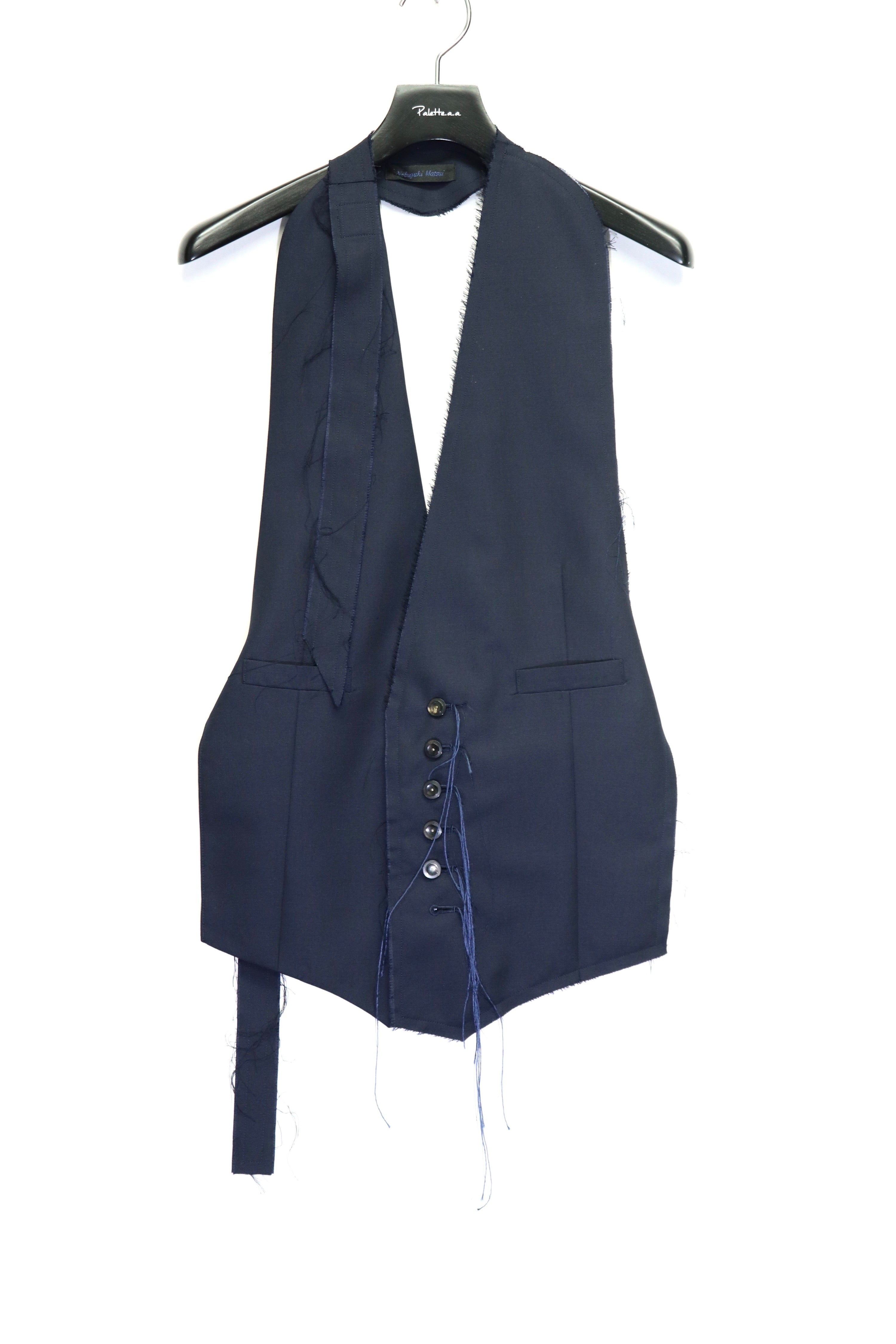 Nobuyuki Matsui(ノブユキ マツイ)のwaist coat NAVYの通販｜PALETTE art aliveのオンラインショップ –  PALETTE art alive ONLINE STORE