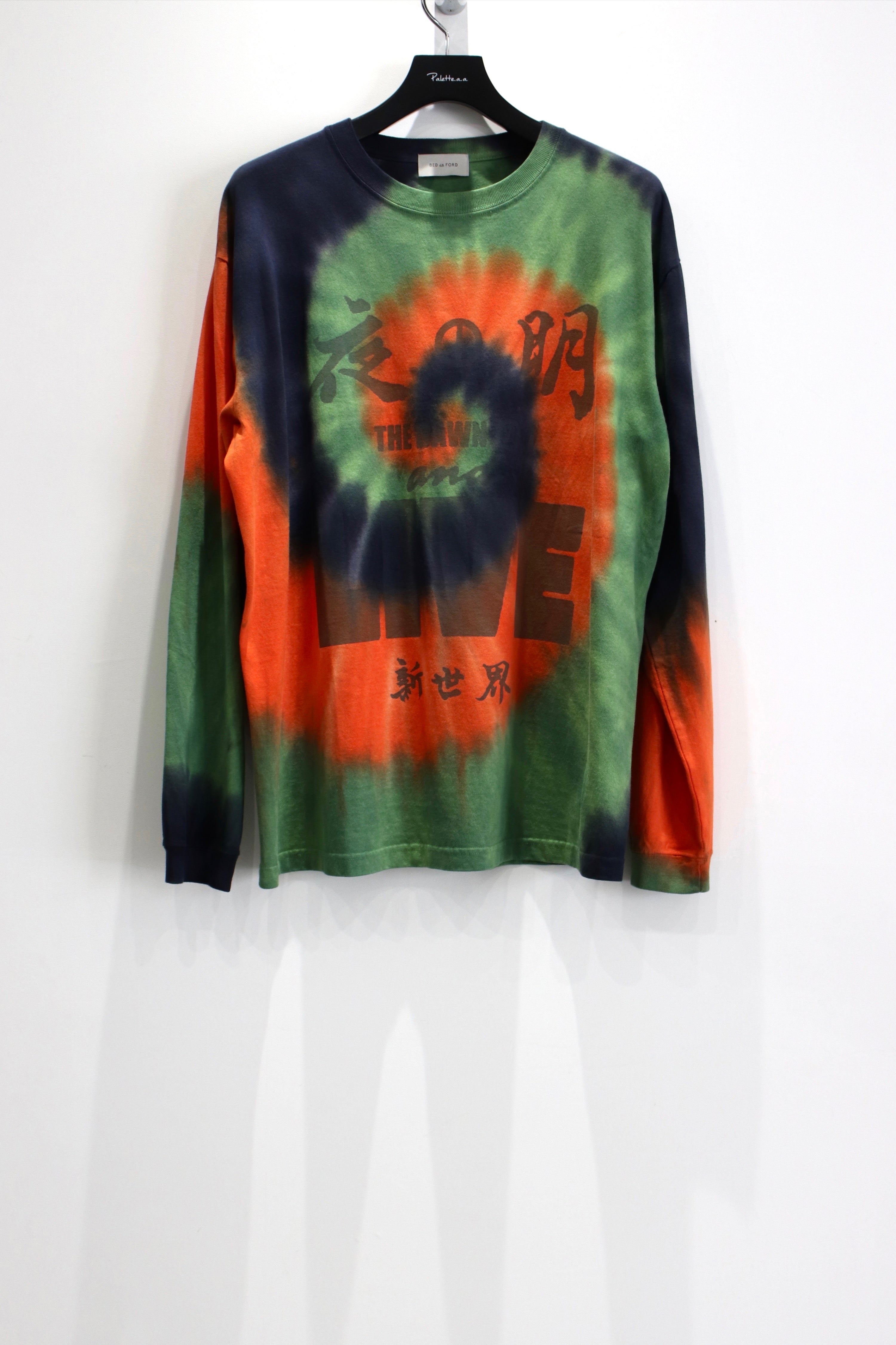 BED J.W. FORD(ベッドフォード)の22aw Tyedye Long Sleeve T-shirts 