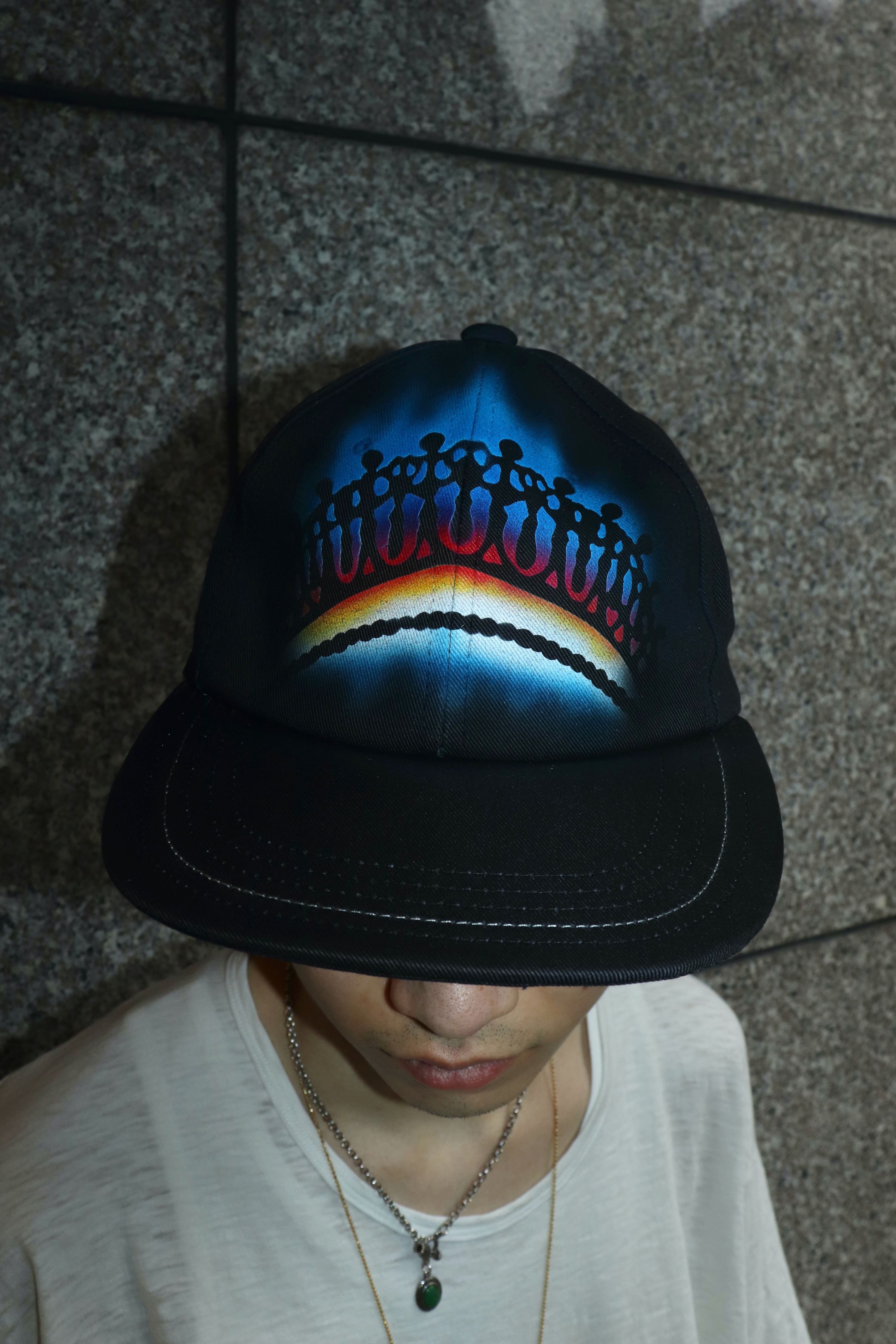 MASU's TIARA GRAFFITI CAP BLACK mail order | Palette Art Alive