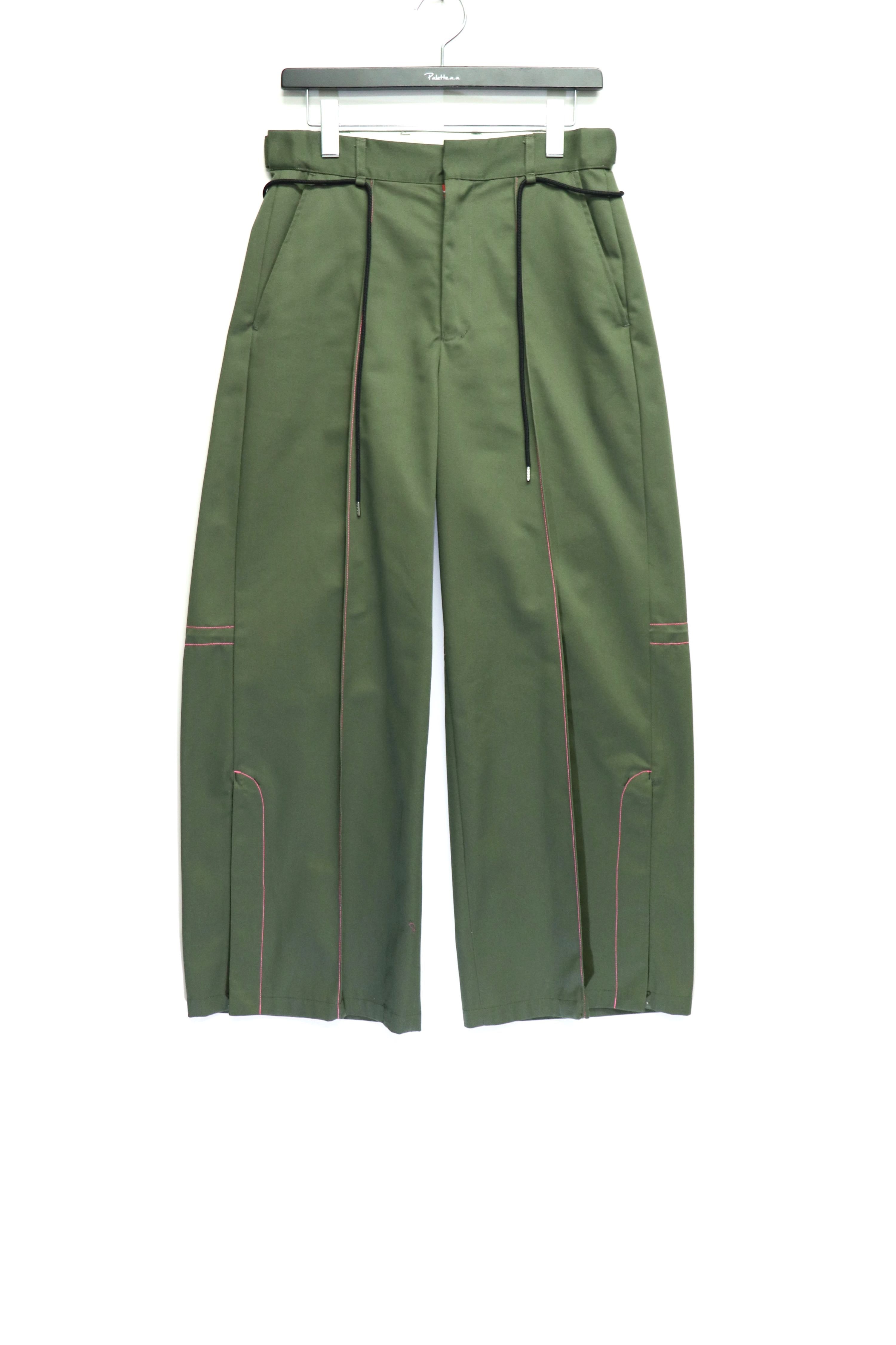 SYUMAN.(シュウマン)のSYUMAN Skate pants type Wide KHAKIの通販