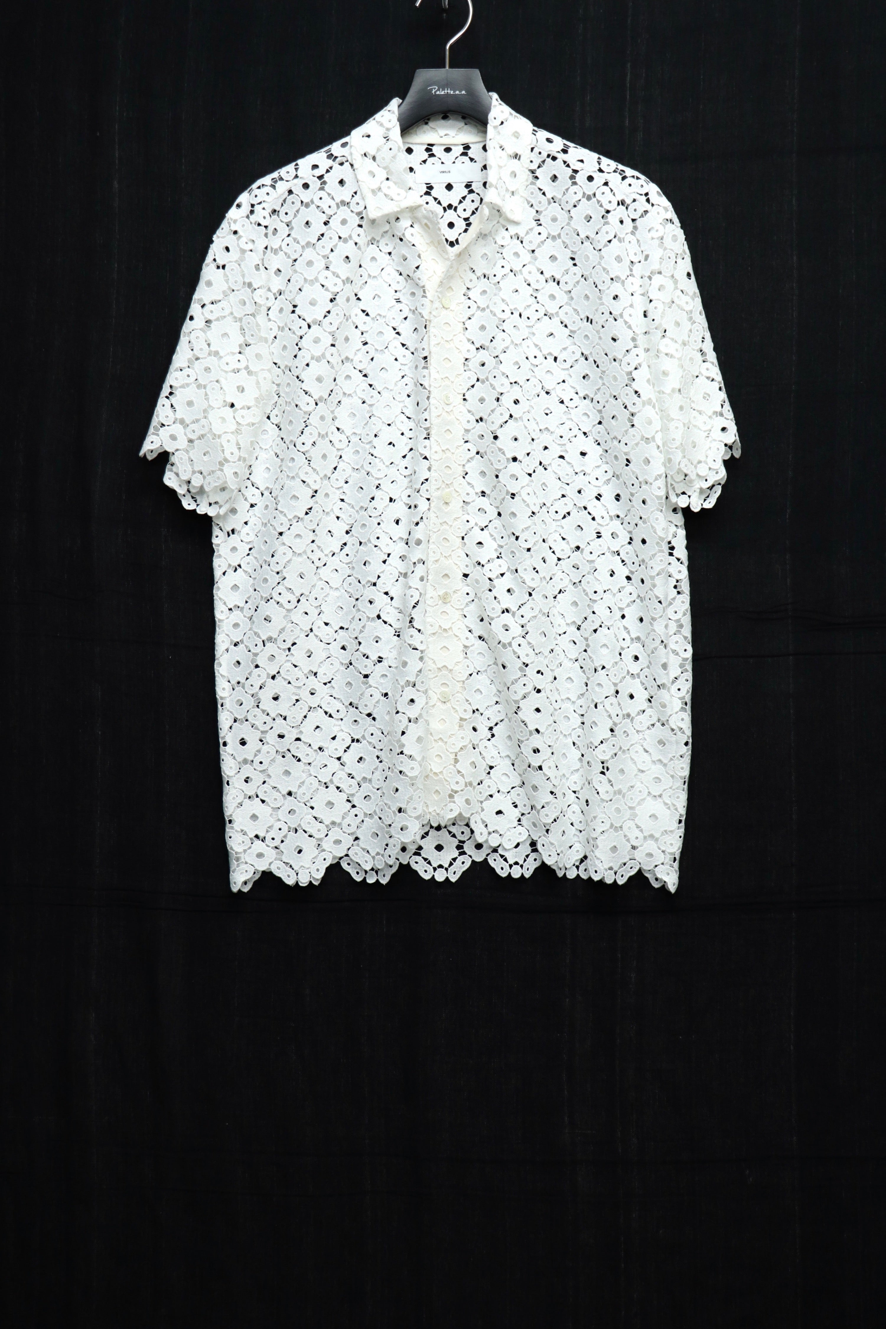 TOGA VIRILIS(トーガ ビリリース)22ssのLace Shirt WHITEの通販
