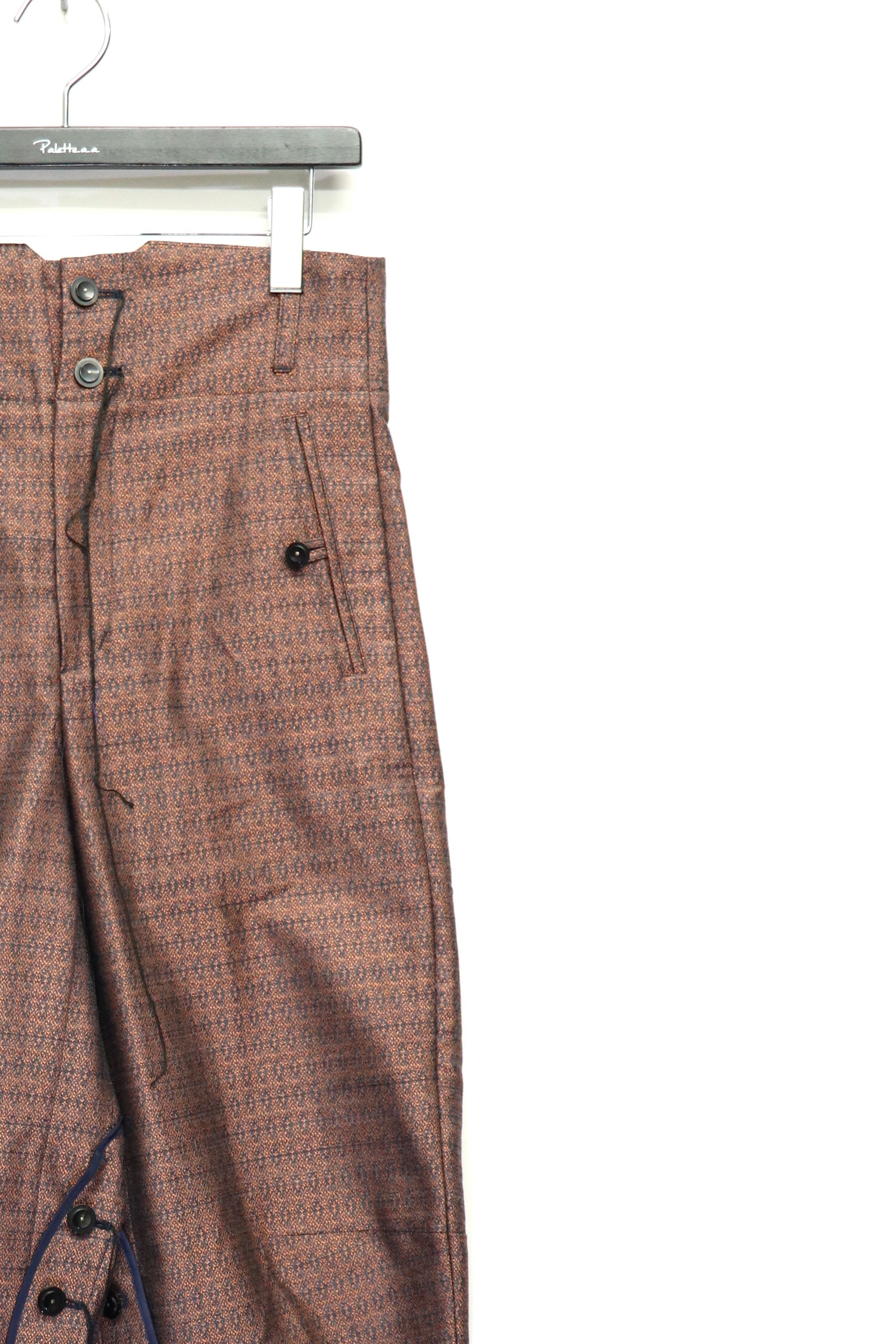 Nobuyuki Matsui(ノブユキ マツイ)のButton Down Pantsの通販｜PALETTE