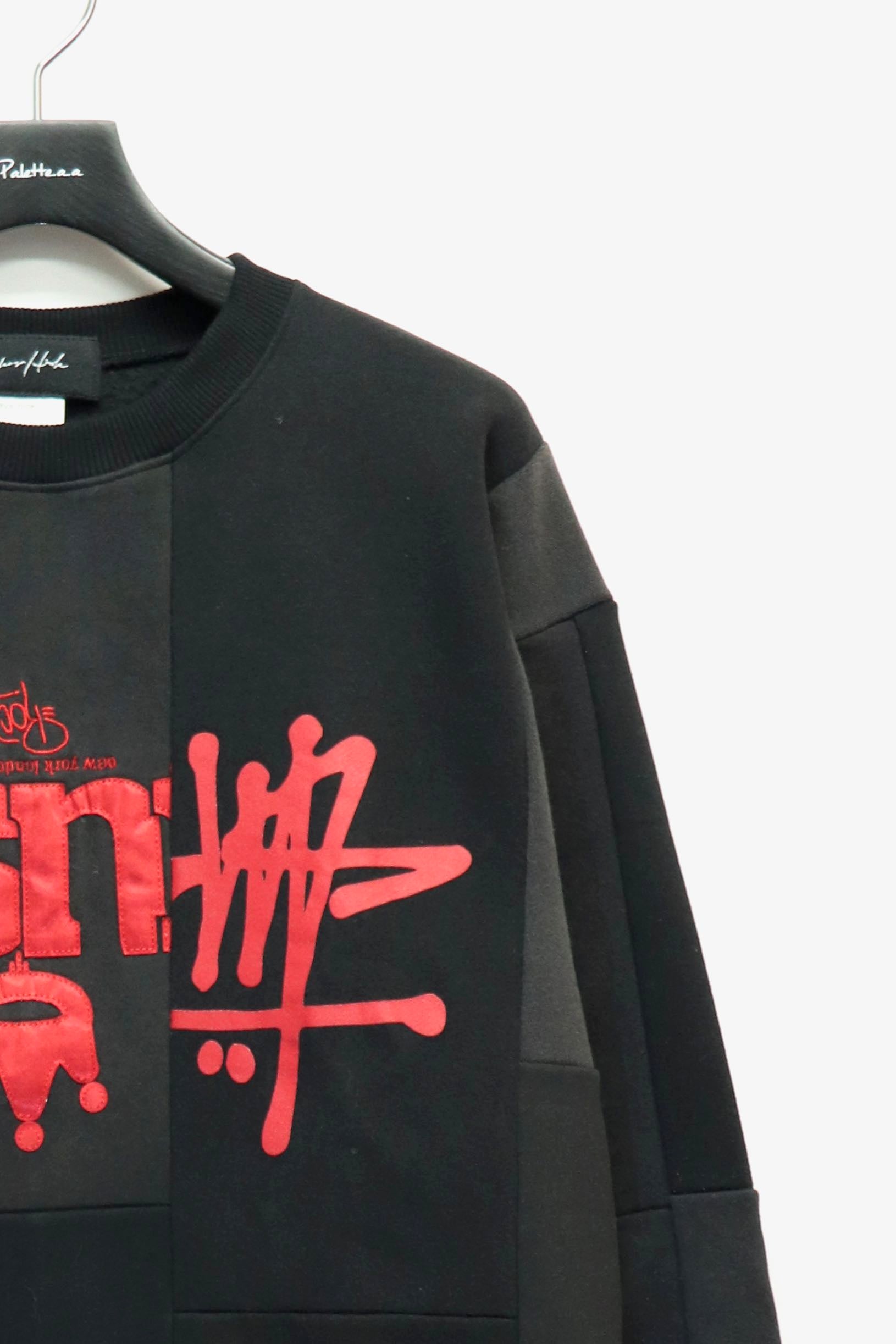 Takaya Hioki(タカヤヒオキ)のold stussy remake Sweat Type Front-2