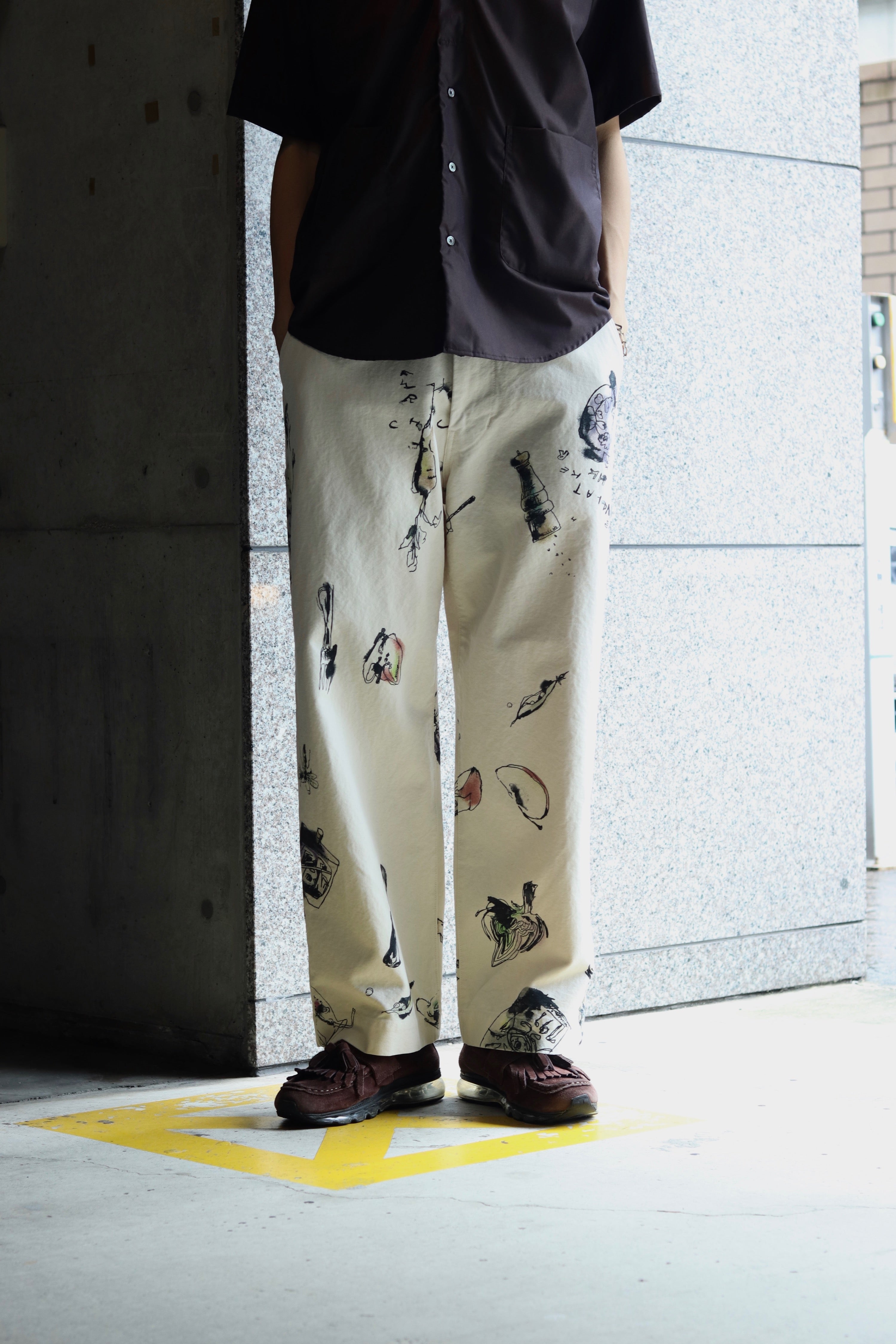 23SS WTAPS TROUSERS / POLY. TWILL ネイビー L