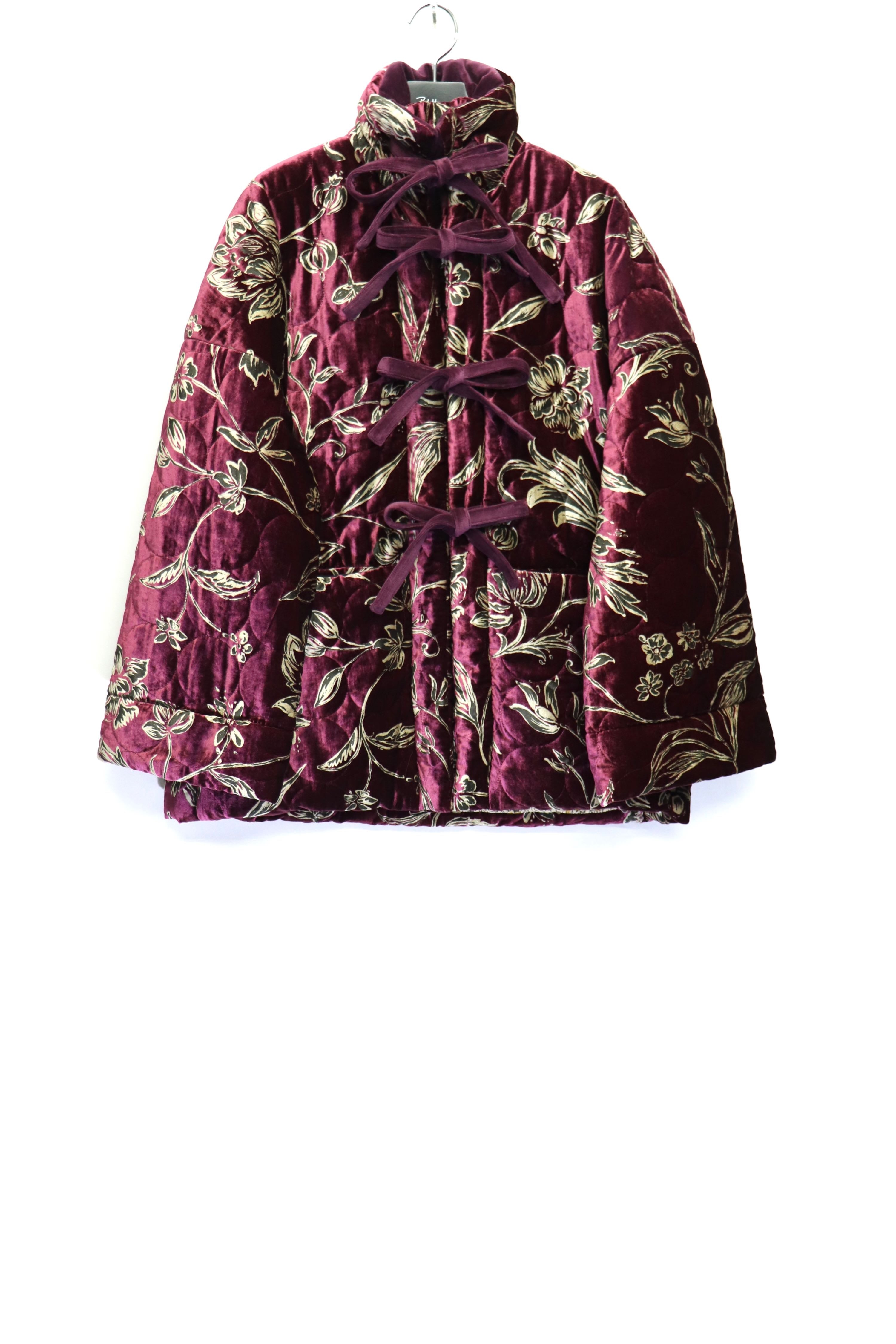 LEH(レー)のQuilted China Jacket Purpleの通販｜PALETTE art aliveの