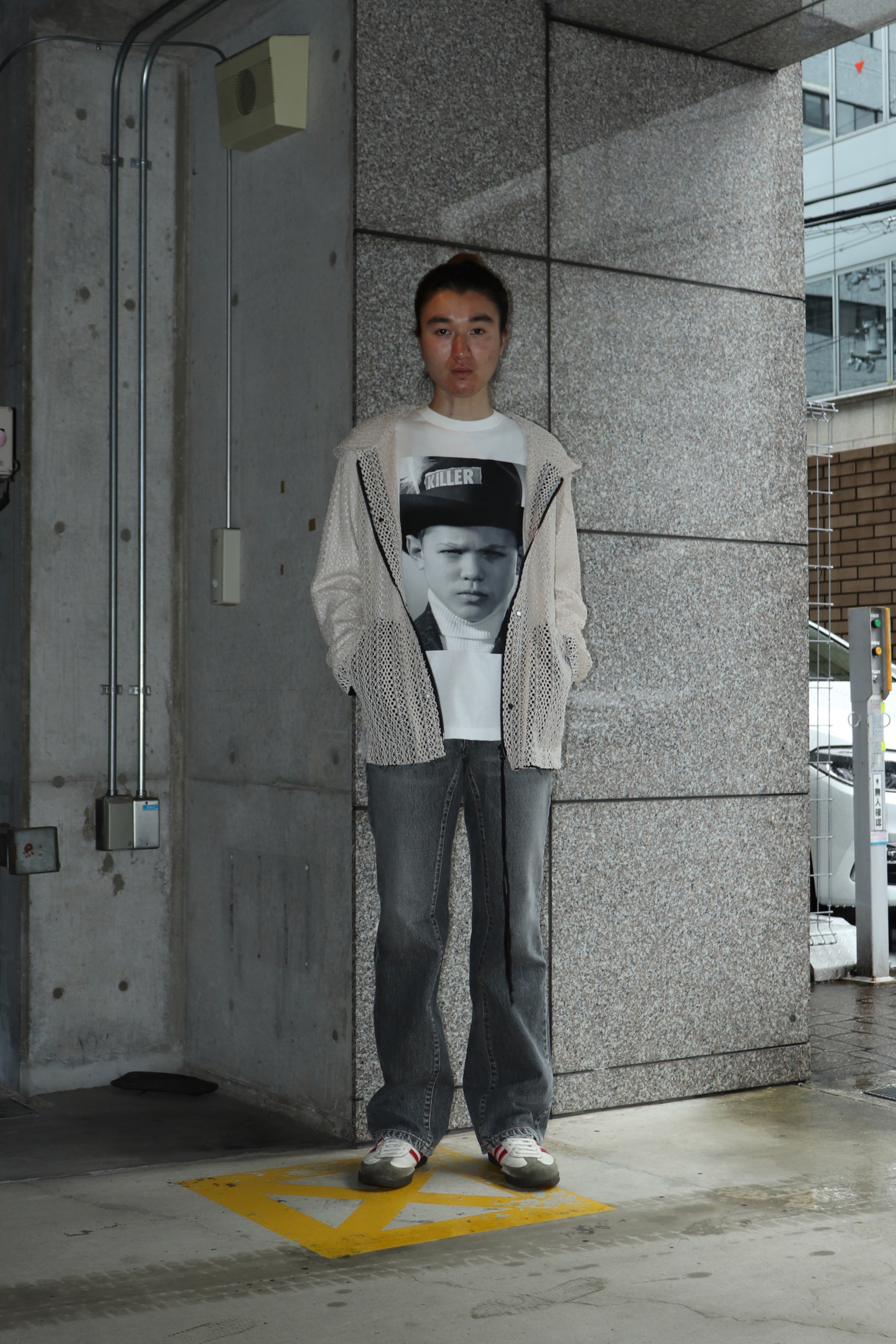 ー］Minus(マイナス)のCut Off Zip Up Hoodie(アウター)の通販