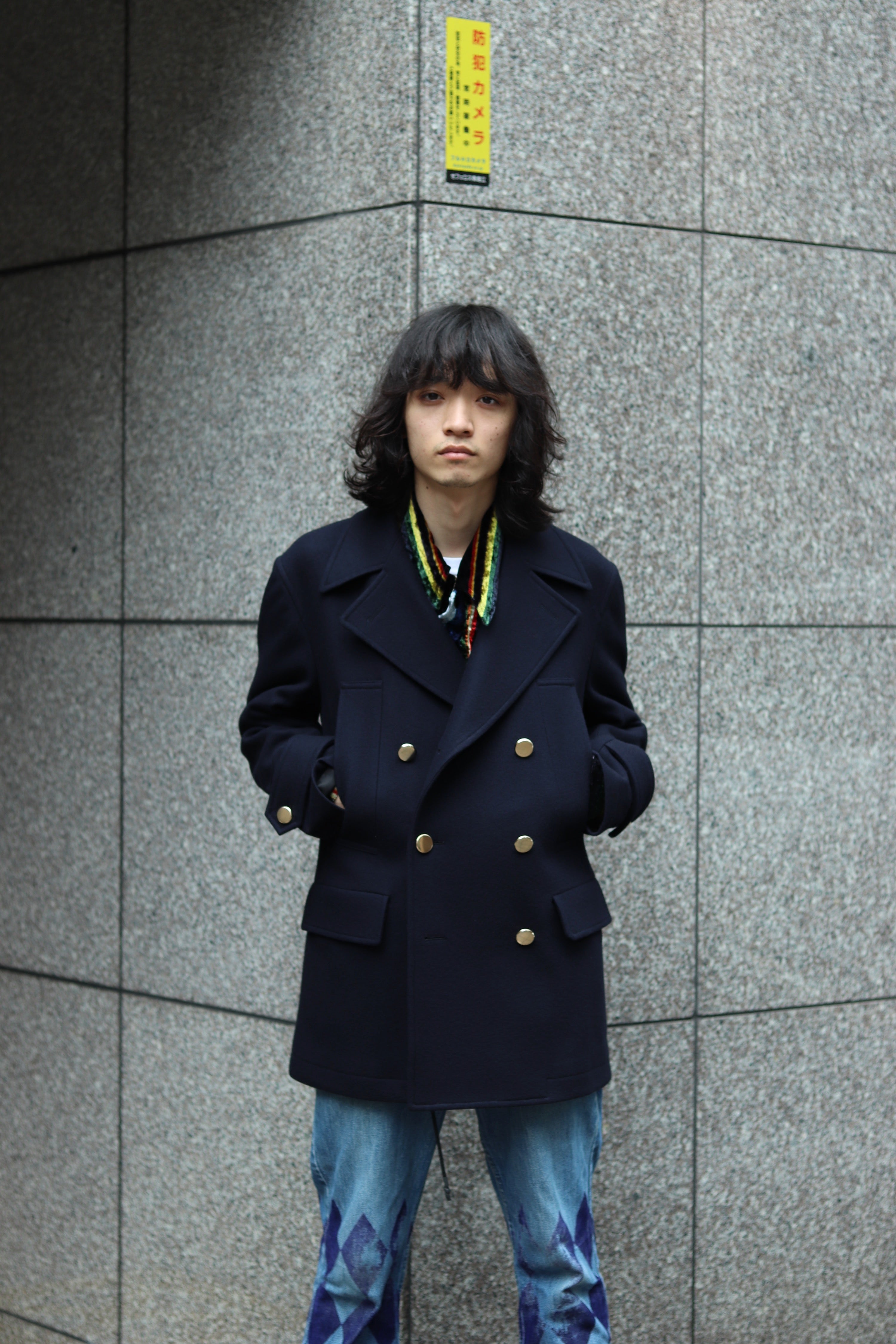 LITTLEBIG(リトルビッグ)のPea Coat NAVY(コート)の通販