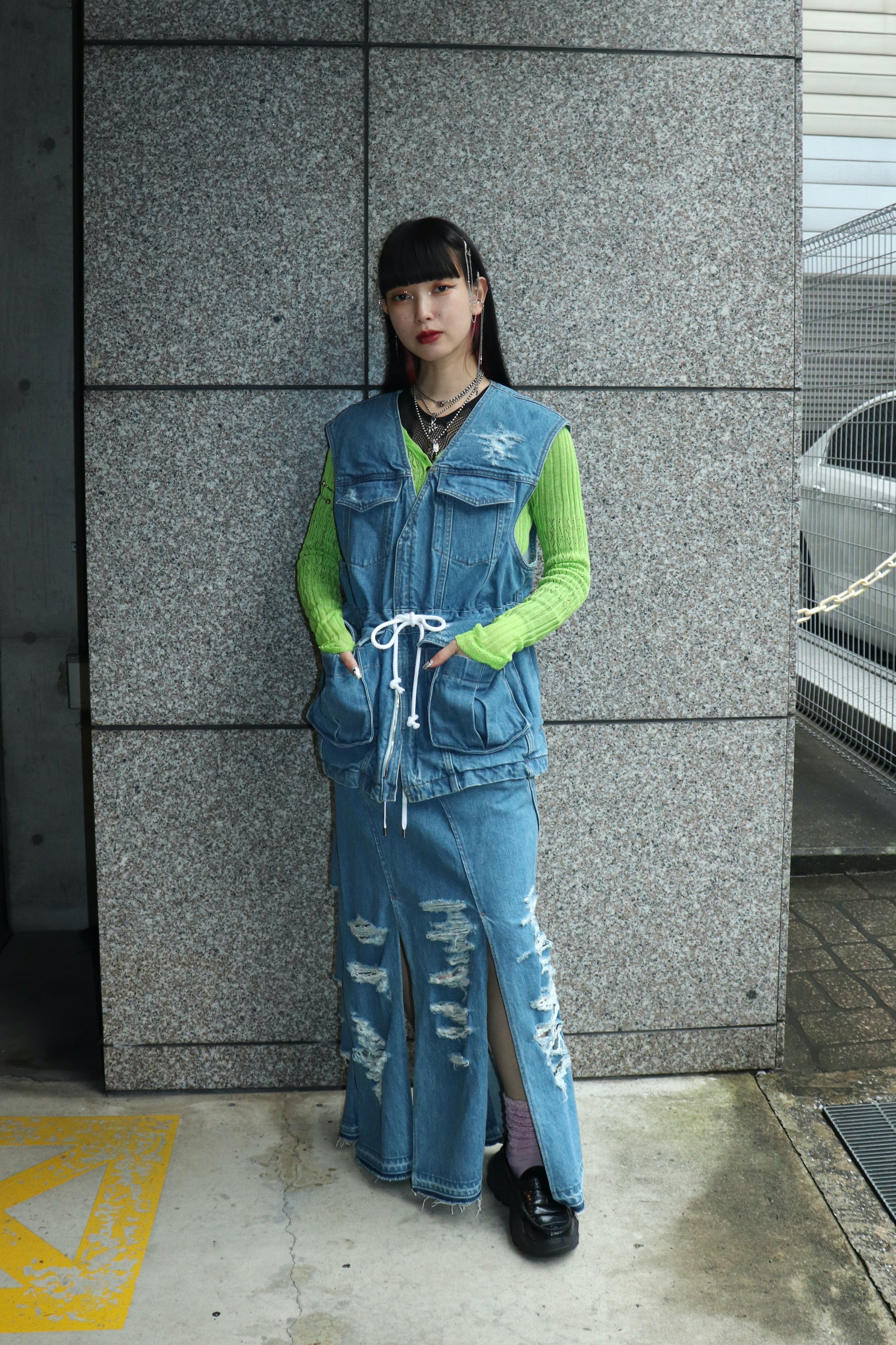 BELPER(ベルパー)の23SS DENIM VEST INDIGOの通販｜PALETTE art alive