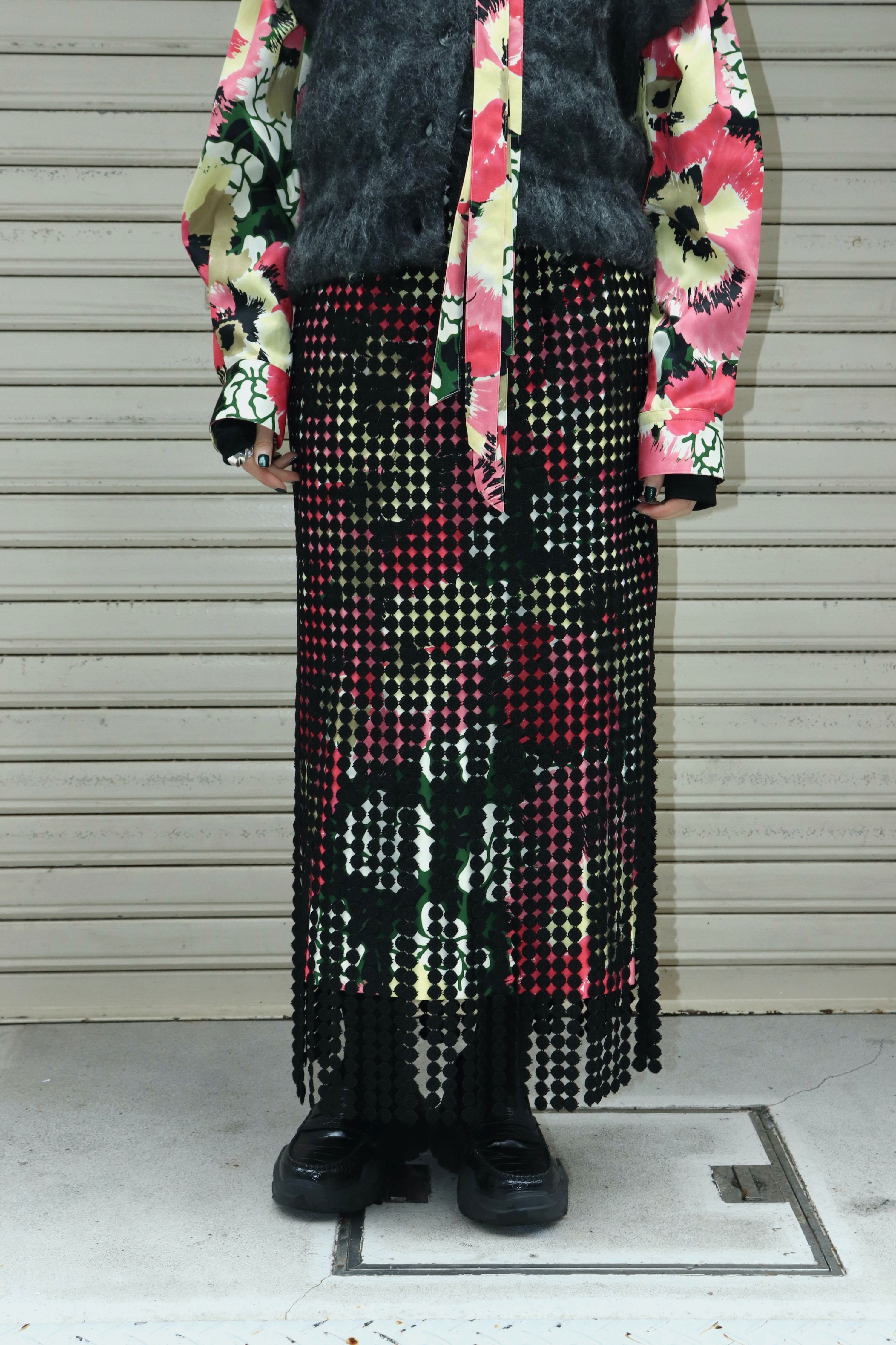 belper スカート BELPER(ベルパー)の22AW PRINTED SKIRTの通販｜PALETTE art aliveの