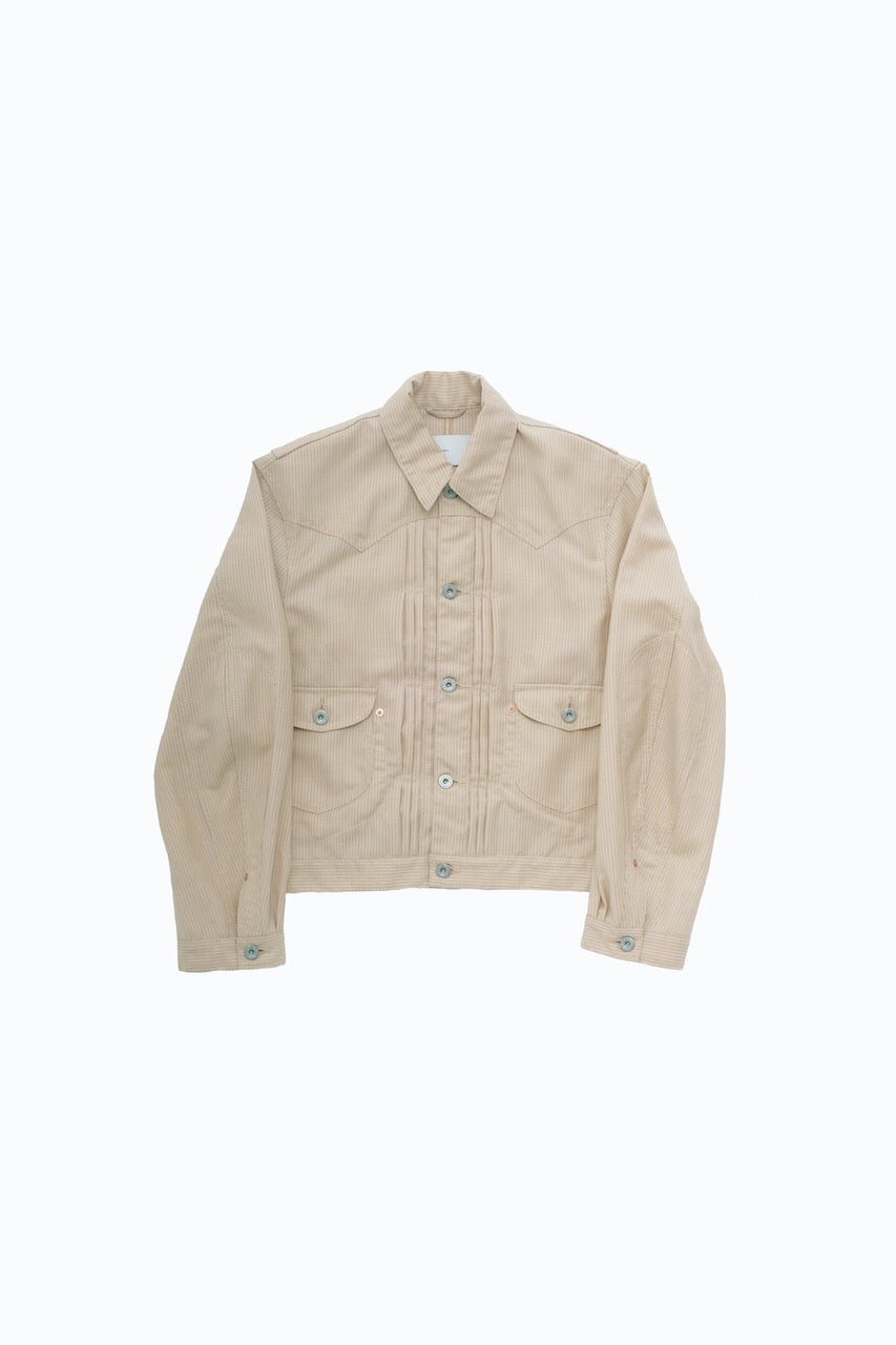 SUGARHILL(シュガーヒル)のWOOL LINEN DENIM JACKETの通販｜PALETTE