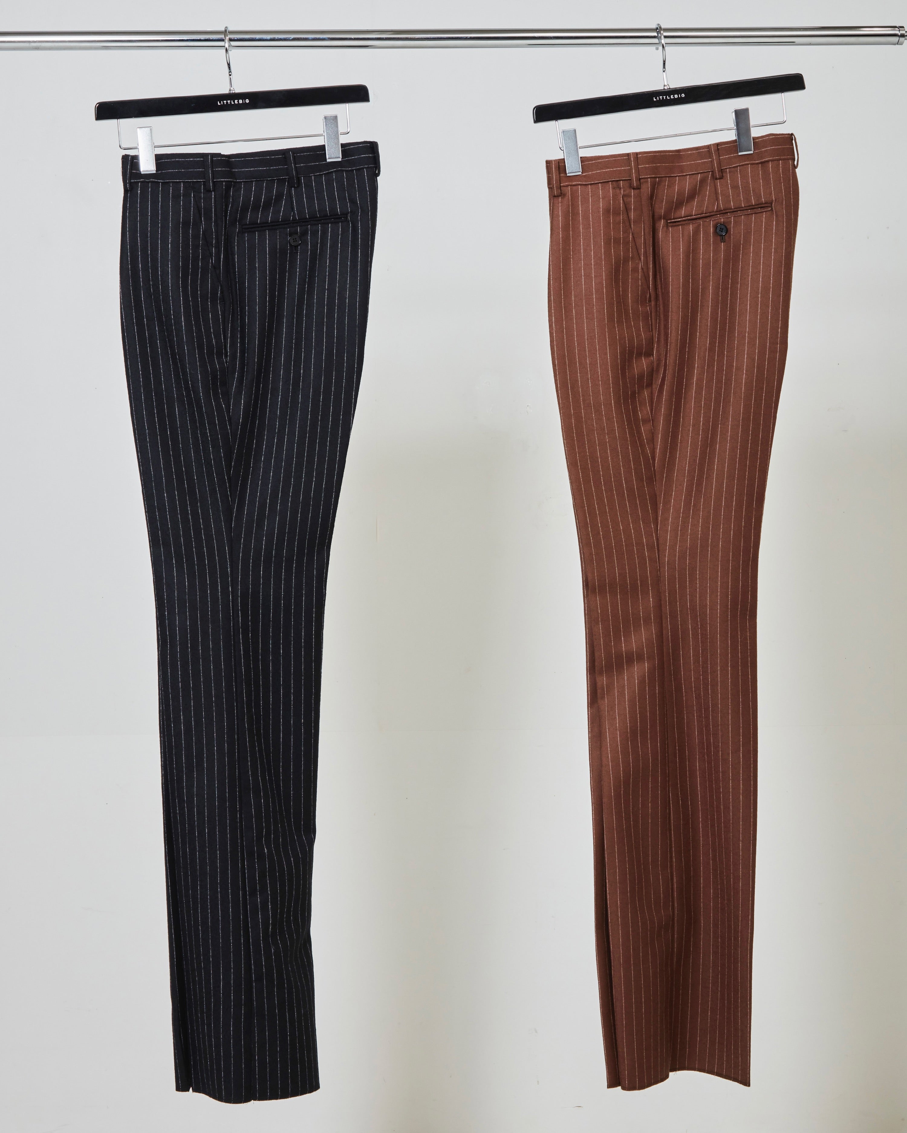 LITTLEBIG(リトルビッグ)の21aw Tucked Flare Trousers Brownの通販｜PALETTE art  aliveのオンラインショップ – PALETTE art alive ONLINE STORE