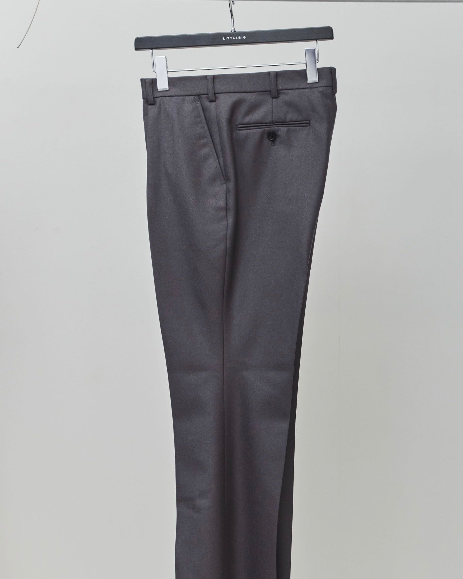 LITTLEBIG(リトルビッグ)のTucked Flare Trousers Gray or Purple