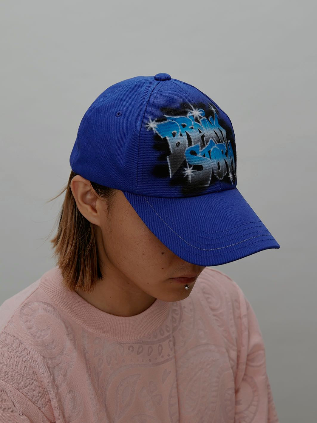 MASU(エムエーエスユー)のBRAINSTORM GRAFFITI CAP BLUE(キャップ)の