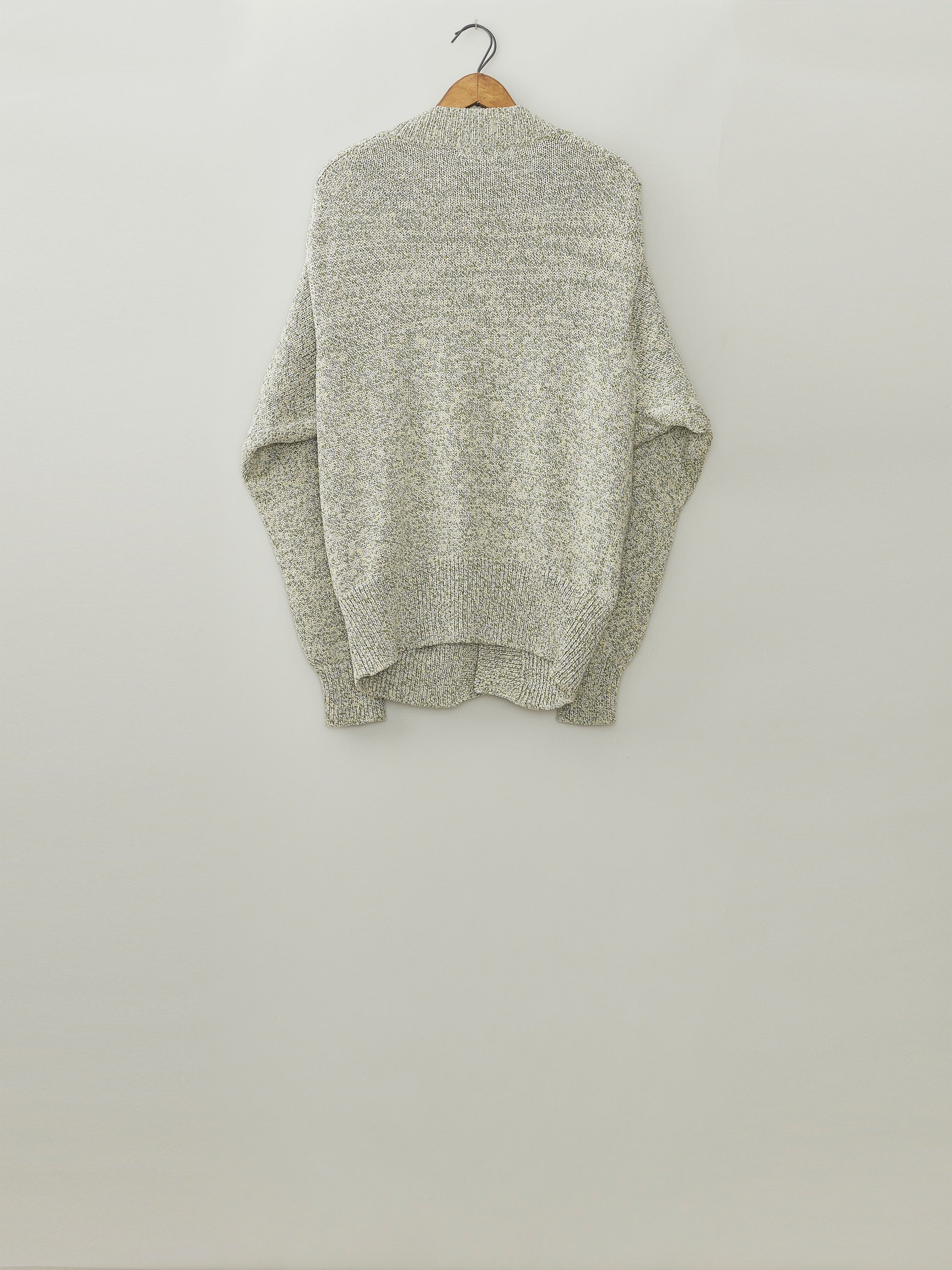 MASU(エムエーエスユー)のMELANGE LOOSE CARDIGAN FRESH GREENの通販 