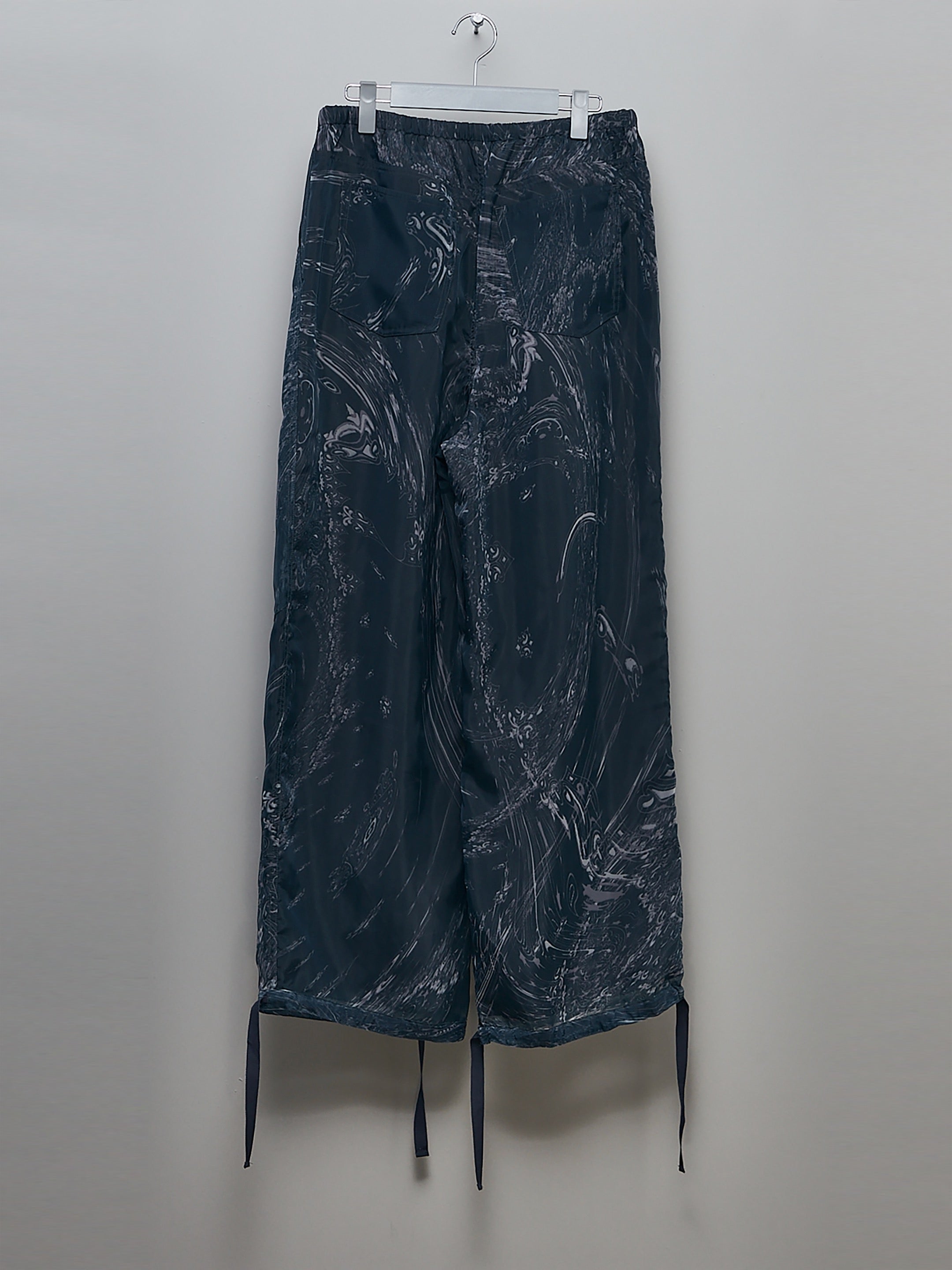 パンツ MASU 22aw MARBLE BANDANA EASY PANT MASU(エムエーエスユー)のMARBLE BANDANA EASY PANTS BLACKの通販