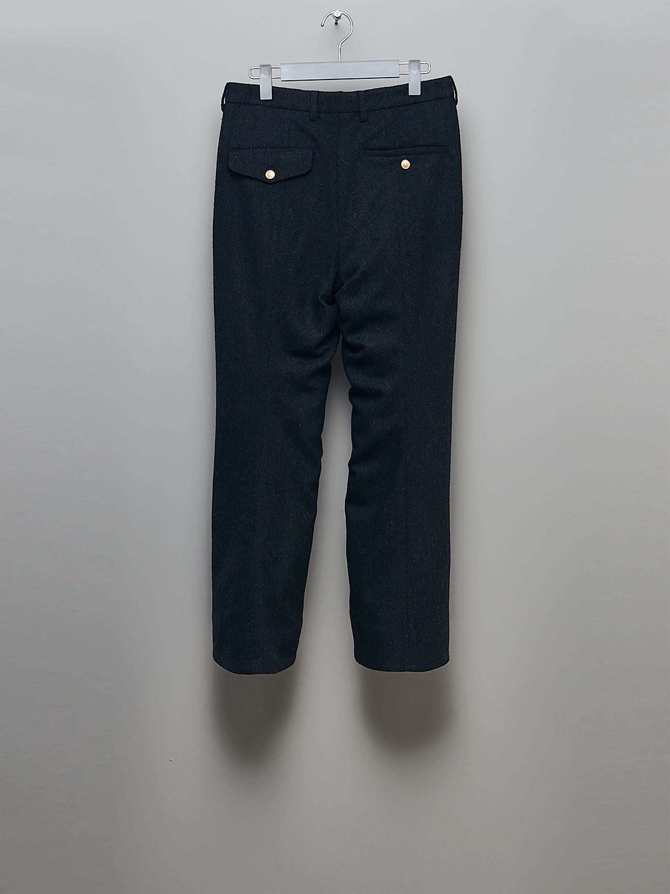 MASU(エムエーエスユー)のCENTER SEAM TROUSERS CHRACOALの通販
