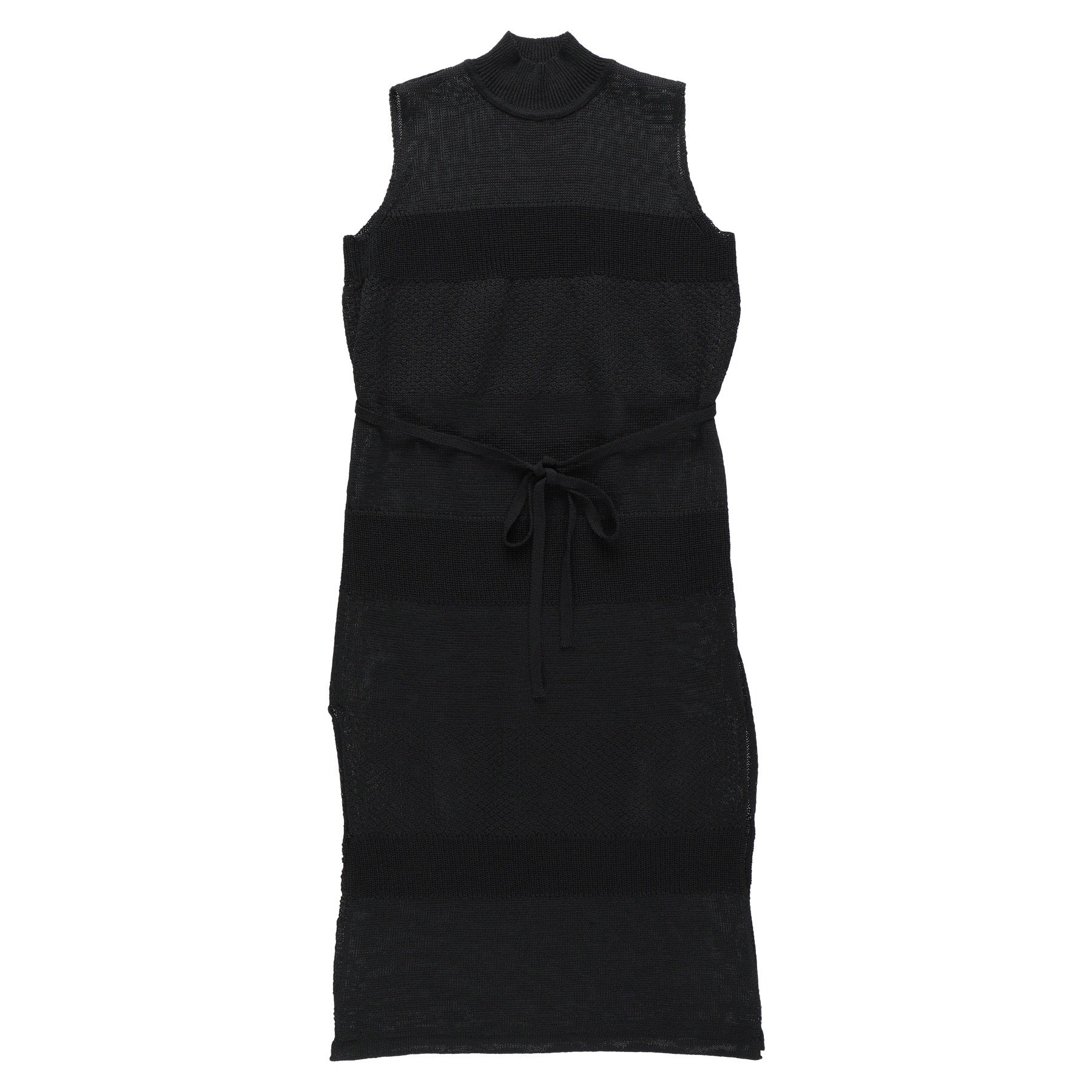 BELPER(ベルパー)のKNIT DRESS BLACK(ニットドレス)の通販｜PALETTE