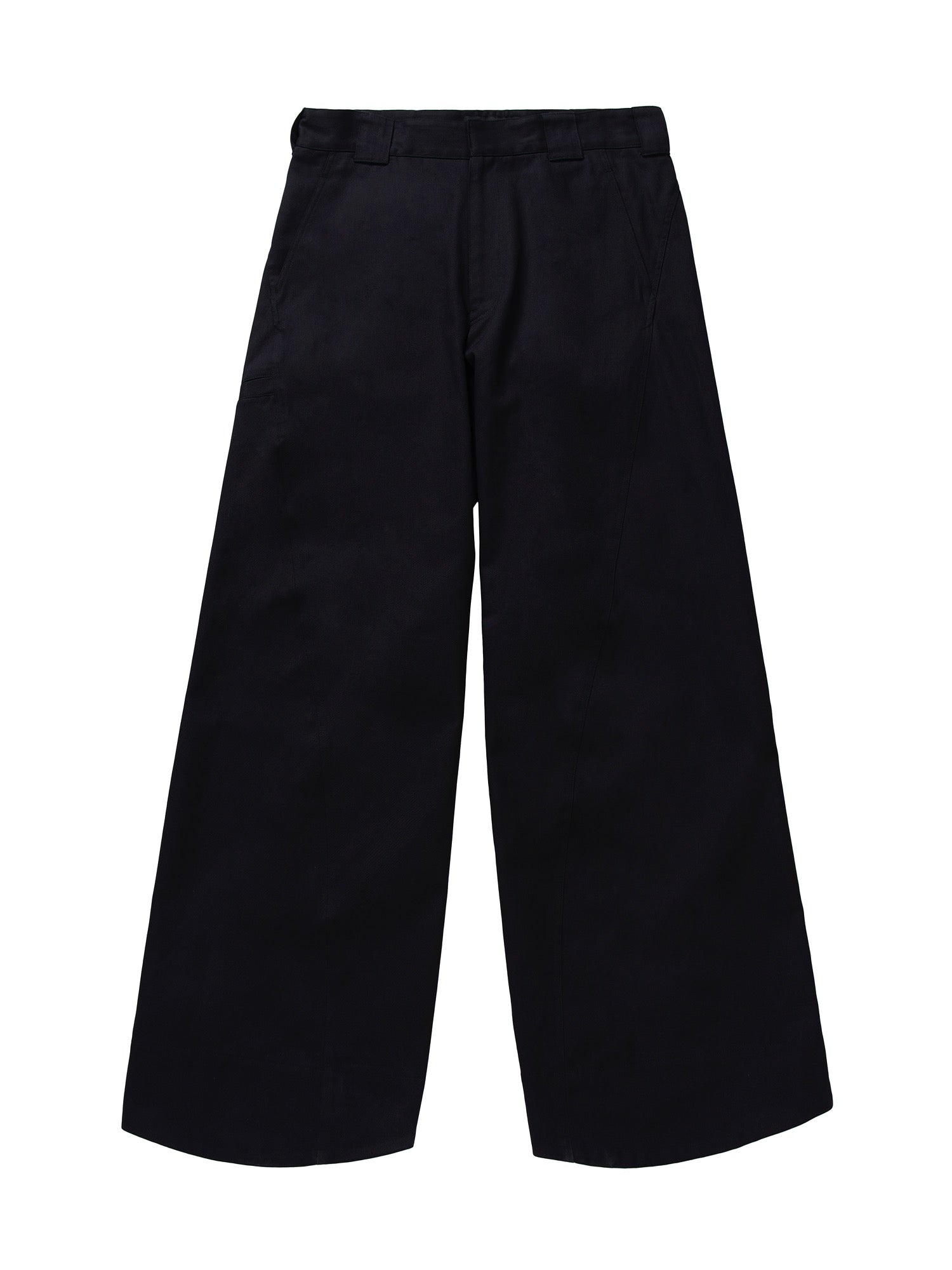 YUKI HASHIMOTO TWISTED WORK PANTS(BLACK)