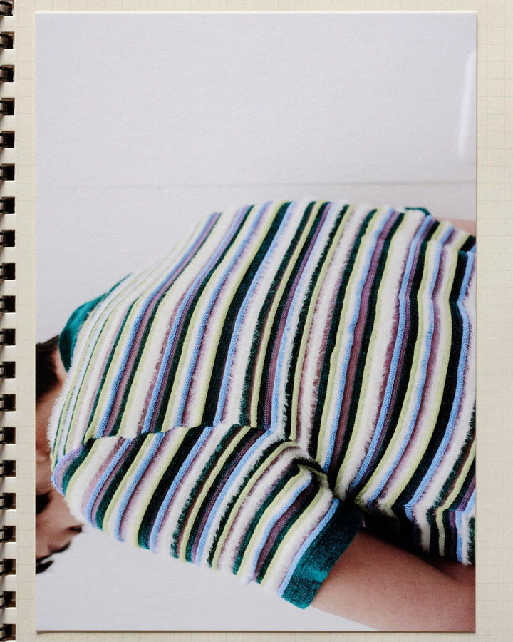 fluss 25ss fluffy summer polo shirts