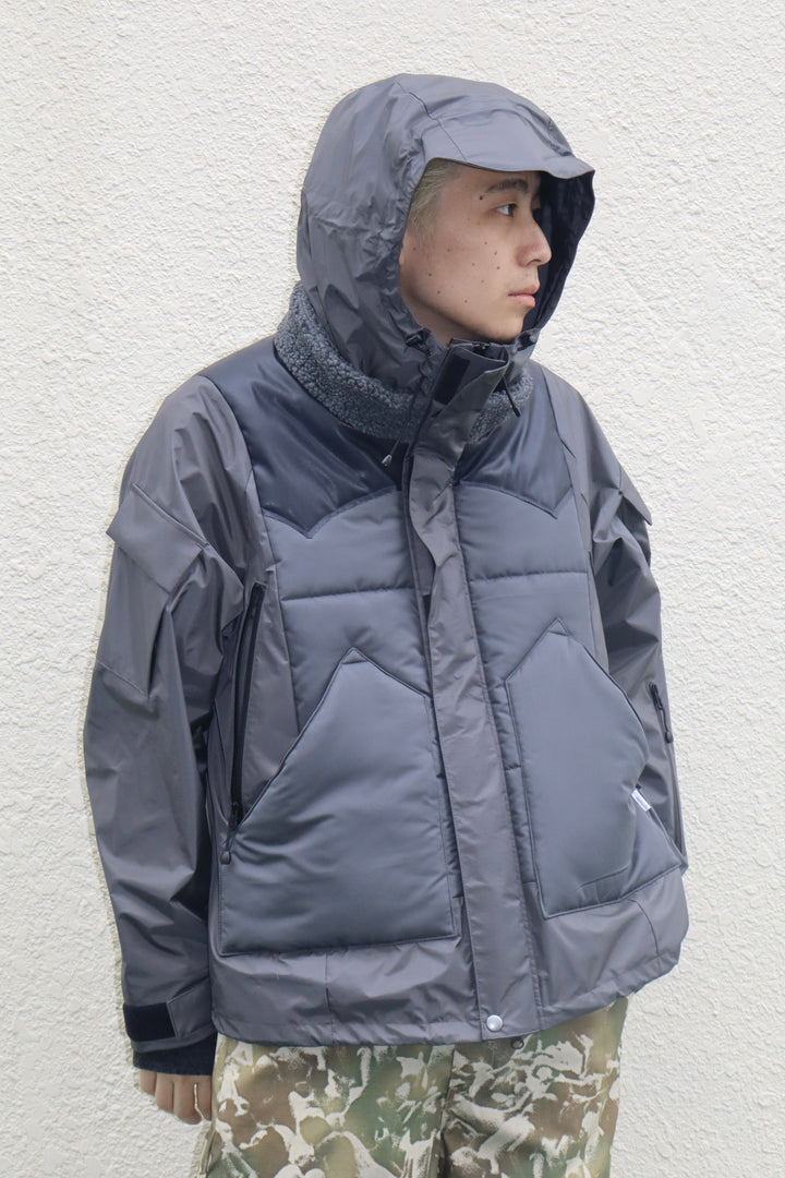 Down Vest Mountain Parka Shell