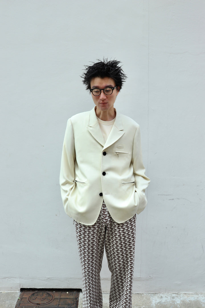 MASU ORIGIN TAILORED JACKET(WHITE)