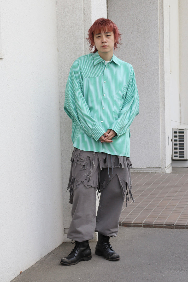 PHANTOM FRAYED SWEATPANTS