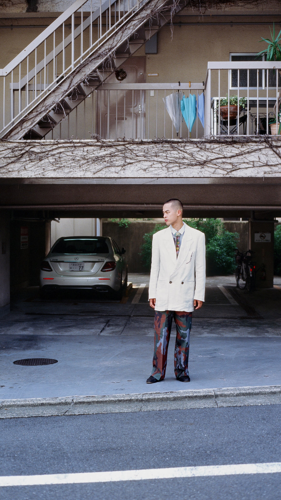 FAF × PALETTE art alive  Switching Slacks(GERMAN CAMO)