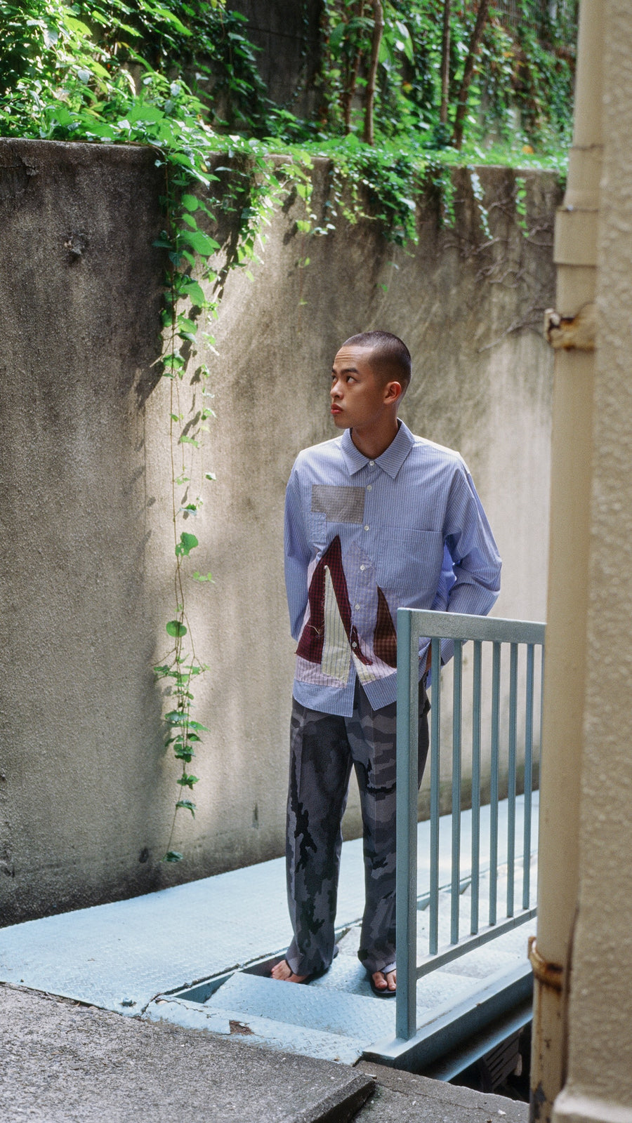 FAF × PALETTE art alive  Switching Slacks(SHADOW CAMO)