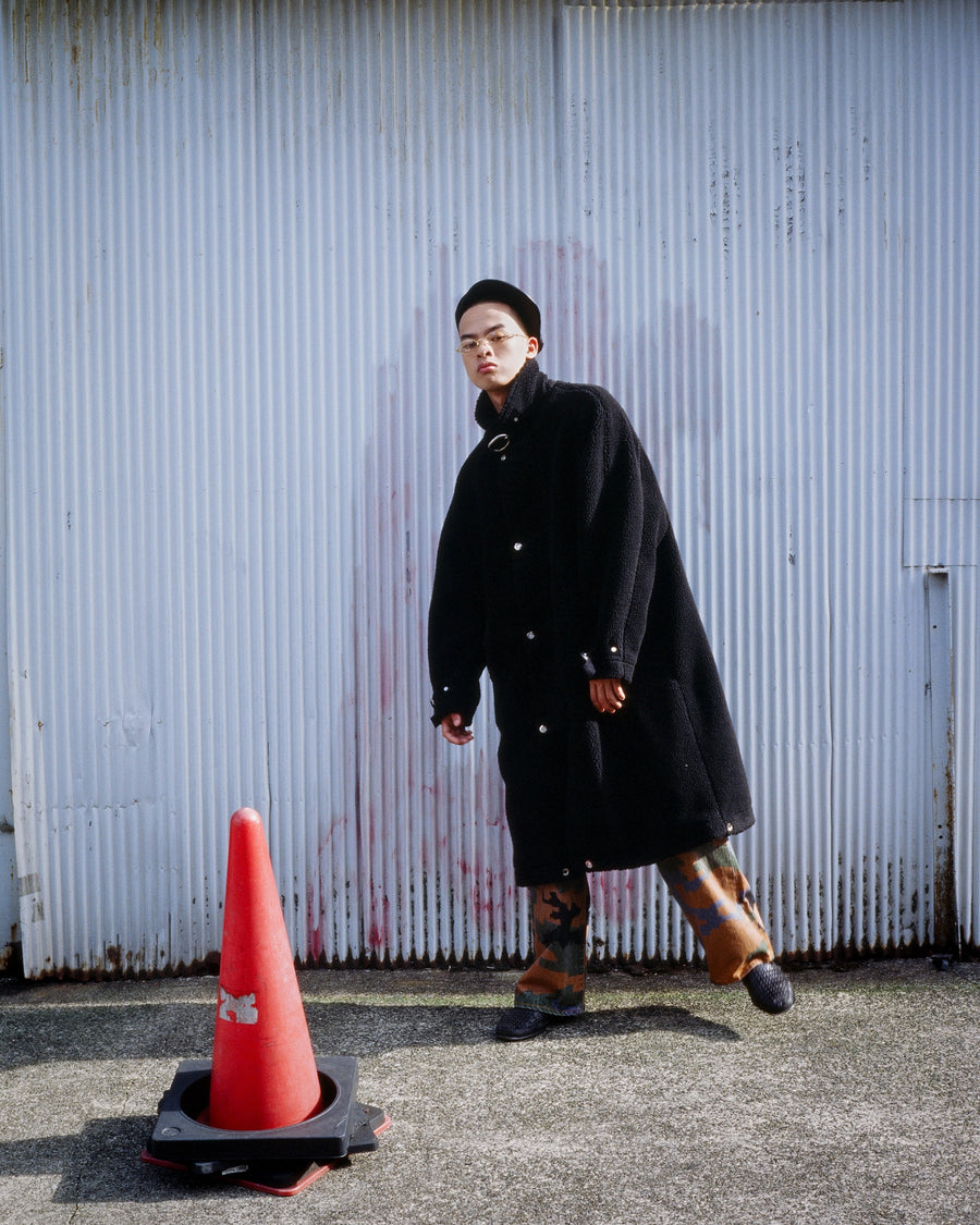 FAF × PALETTE art alive  CAMO AGED DENIM PANTS(GERMAN CAMO)