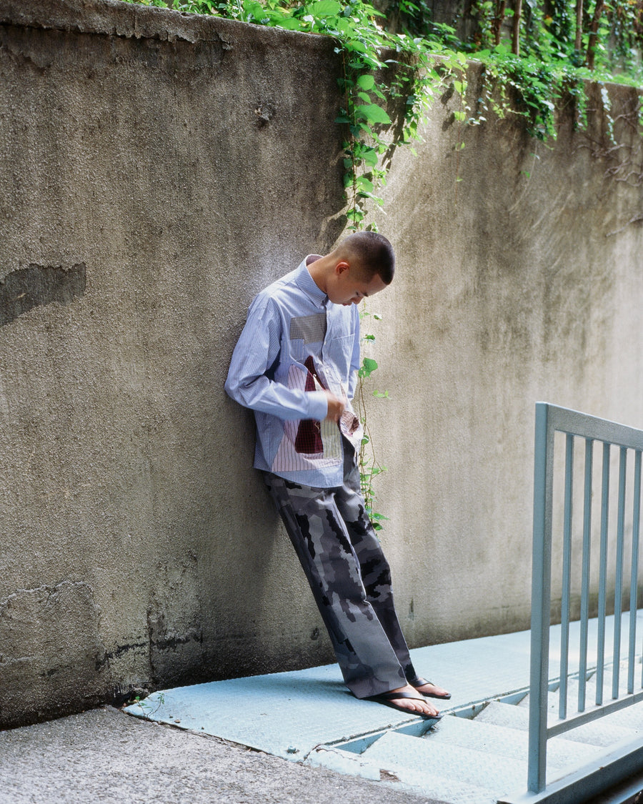FAF × PALETTE art alive  Switching Slacks(SHADOW CAMO)