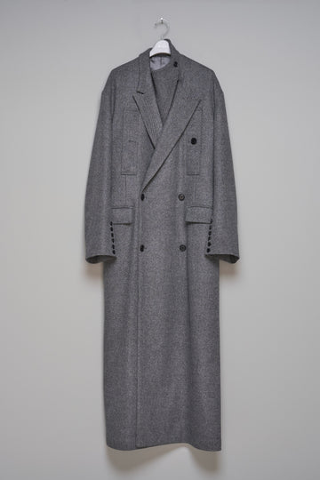 MASU  CAPTAIN OVER COAT(GRAY)