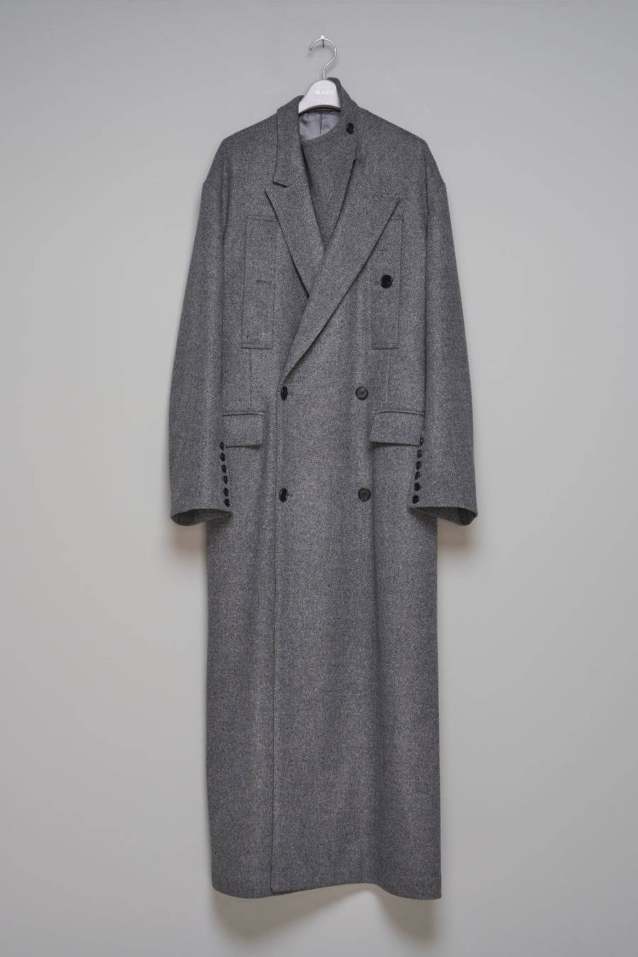 MASU  CAPTAIN OVER COAT(GRAY)