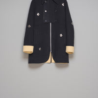 MASU(エムエーエスユー)のCLOVER ZIP-UP COAT BLACKの通販｜PALETTE