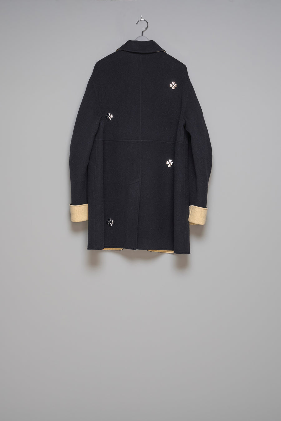 MASU  CLOVER ZIP-UP COAT(BLACK)