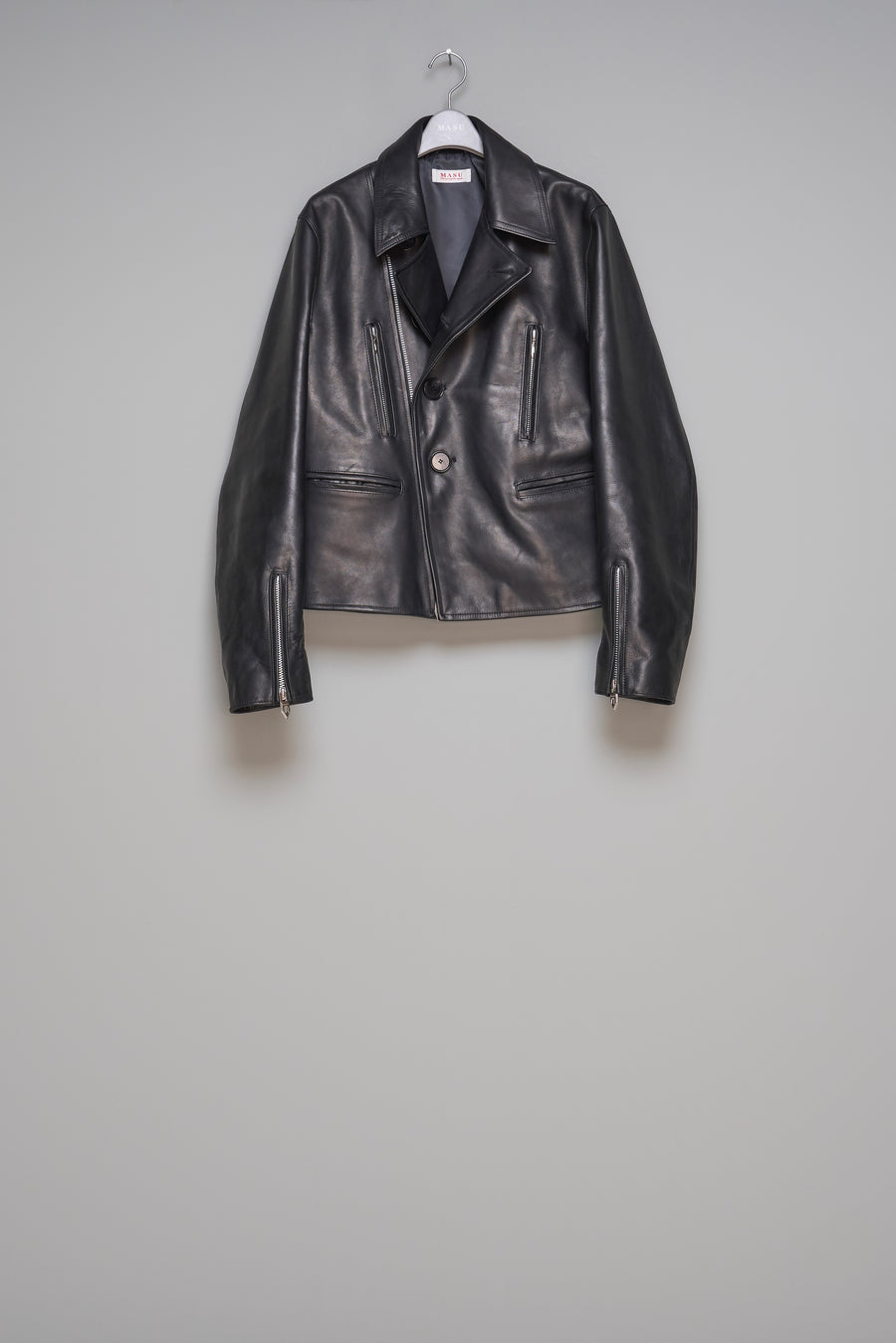 MASU  CLASSIC MOTORCYCLE LEATHER JACKET