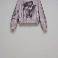 MASU25AW ANGEL BOMBER JACKETボンバー MASU(エムエーエスユー)のANGEL BOMBER JACKET GRAYの通販